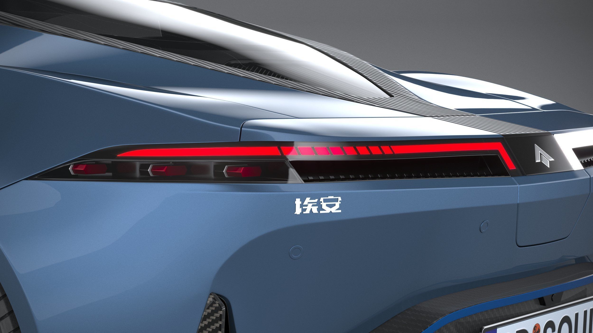 GAC AION Hyper SSR 2024 3D model_15