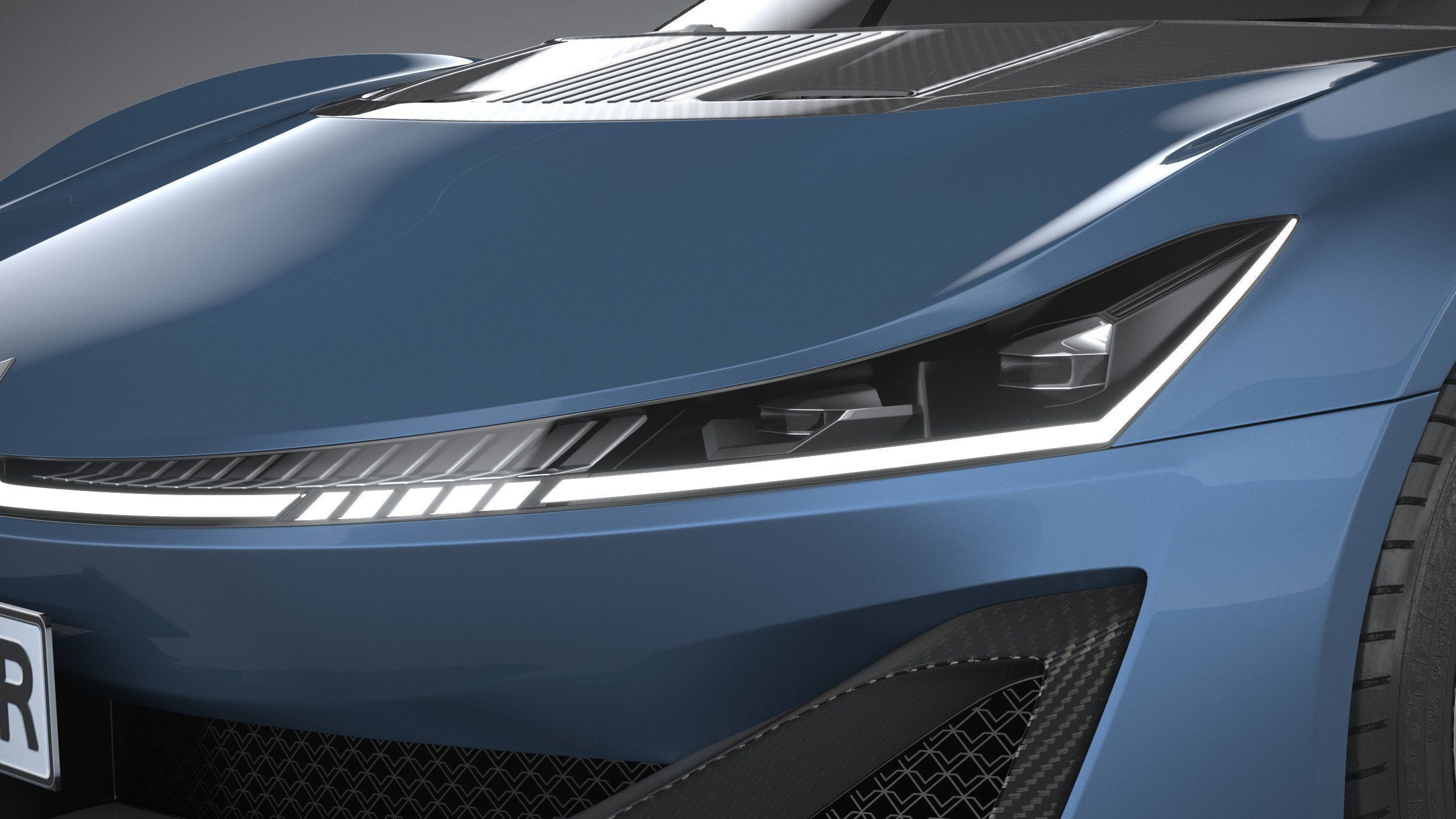 GAC AION Hyper SSR 2024 3D model_14