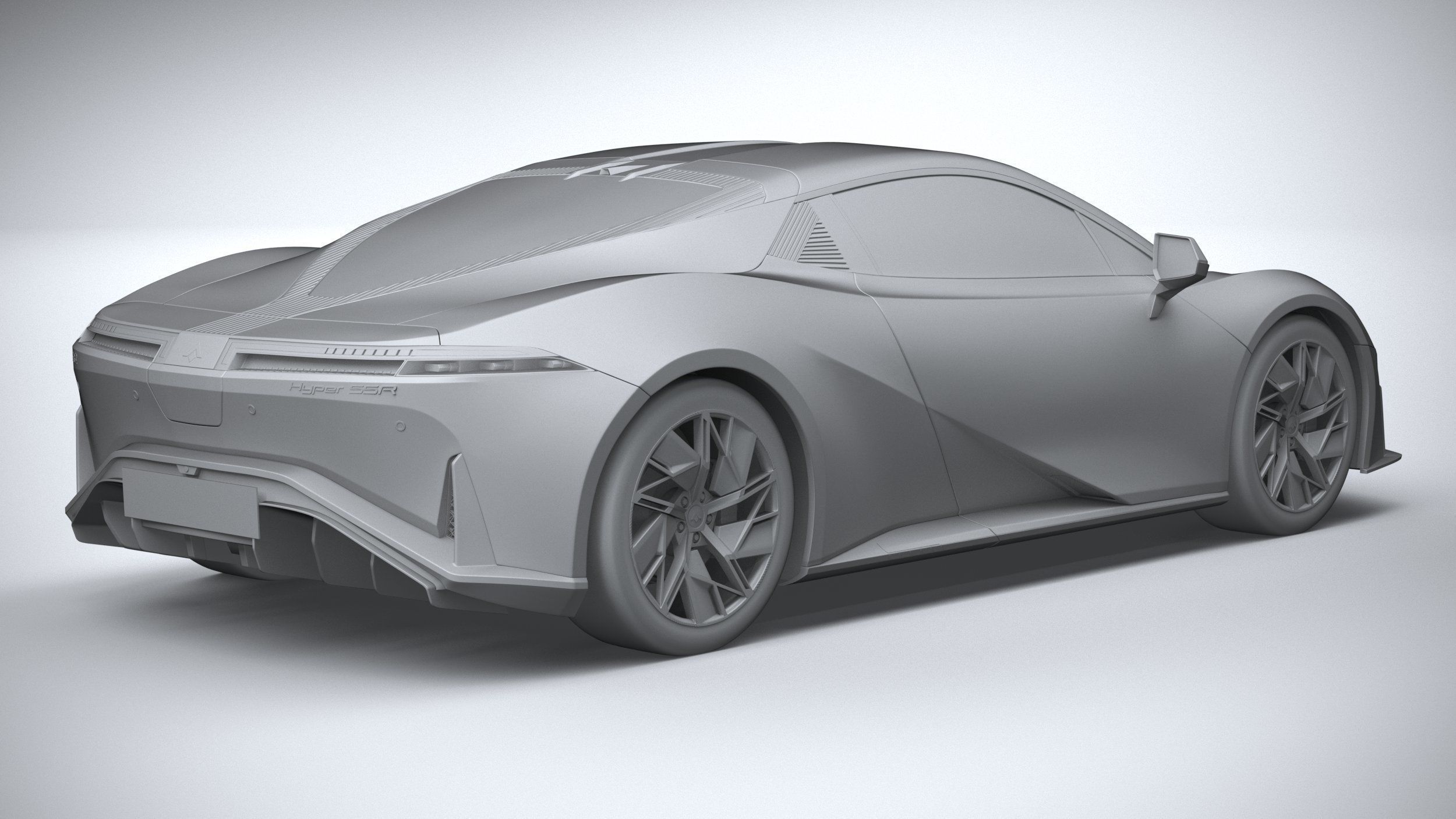 GAC AION Hyper SSR 2024 3D model_25