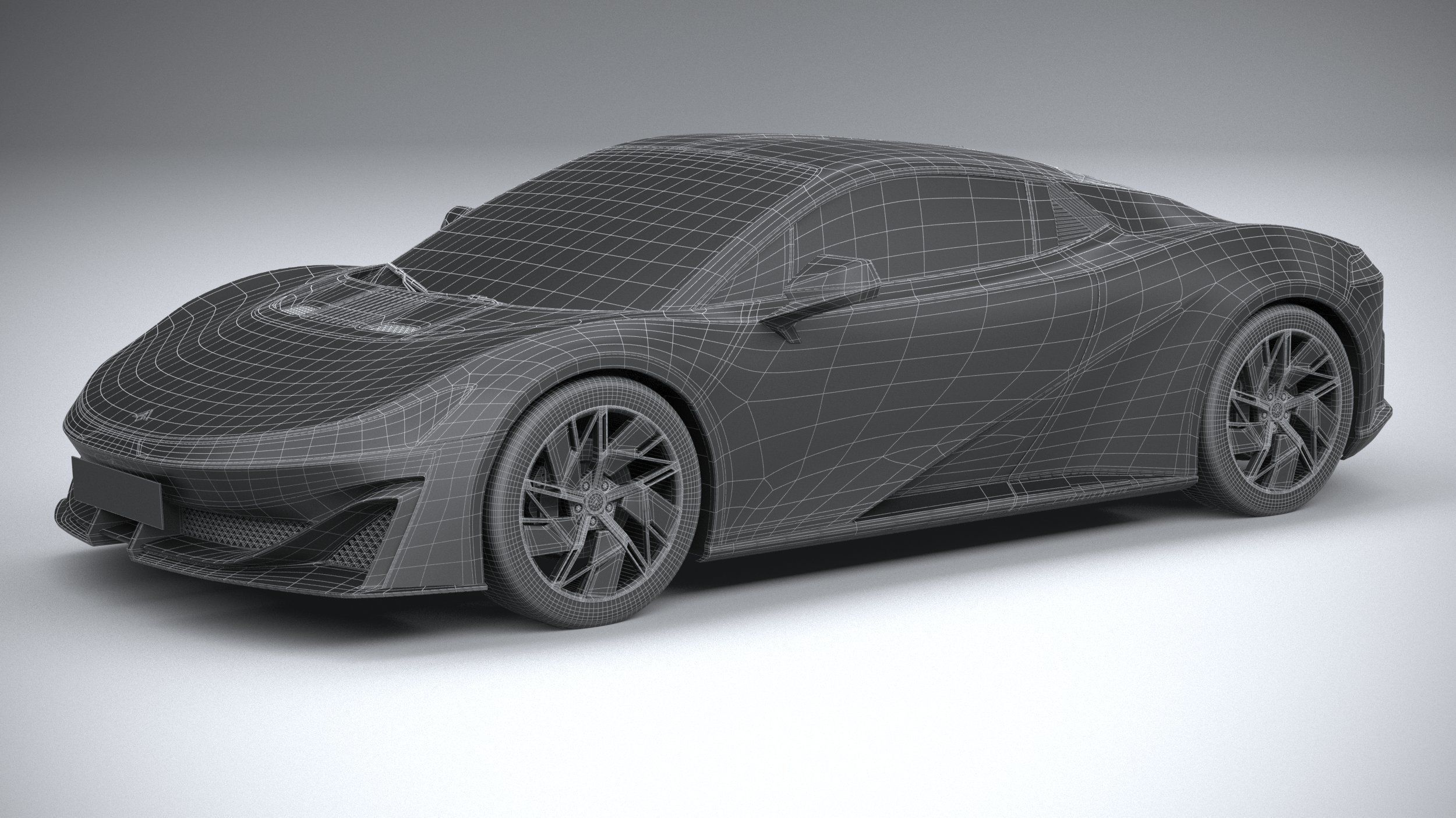 GAC AION Hyper SSR 2024 3D model_28