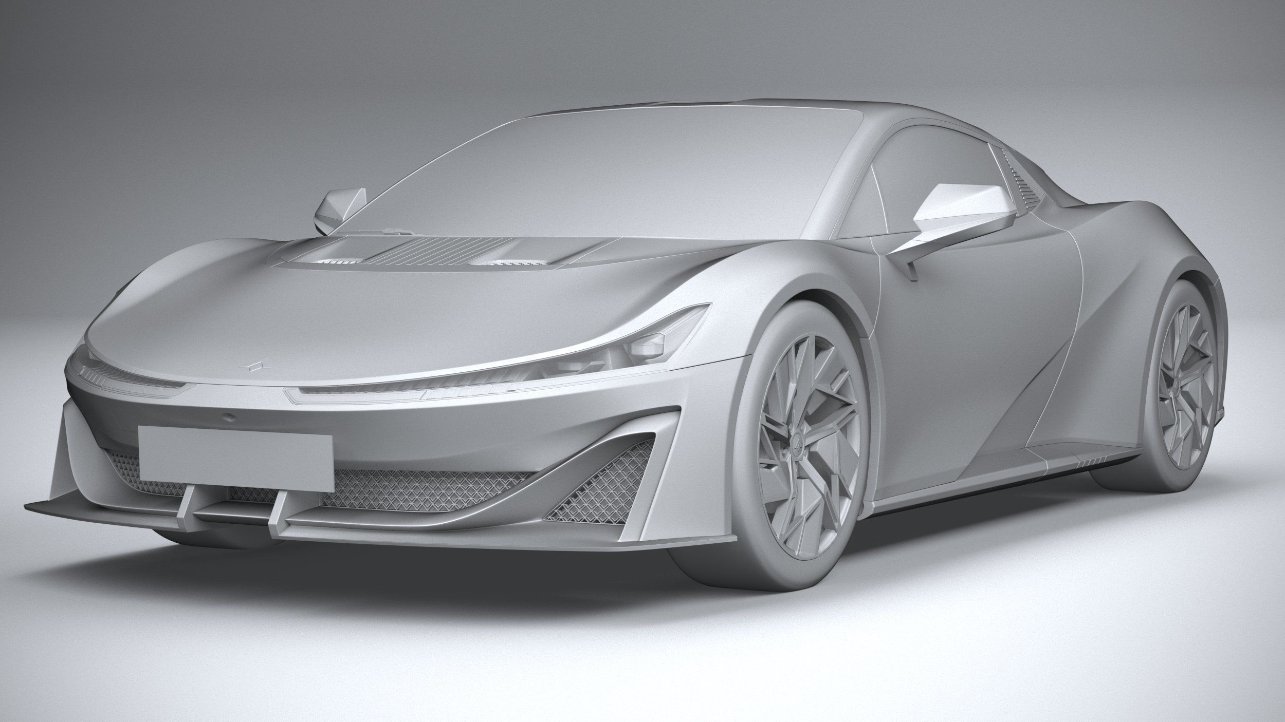 GAC AION Hyper SSR 2024 3D model_20