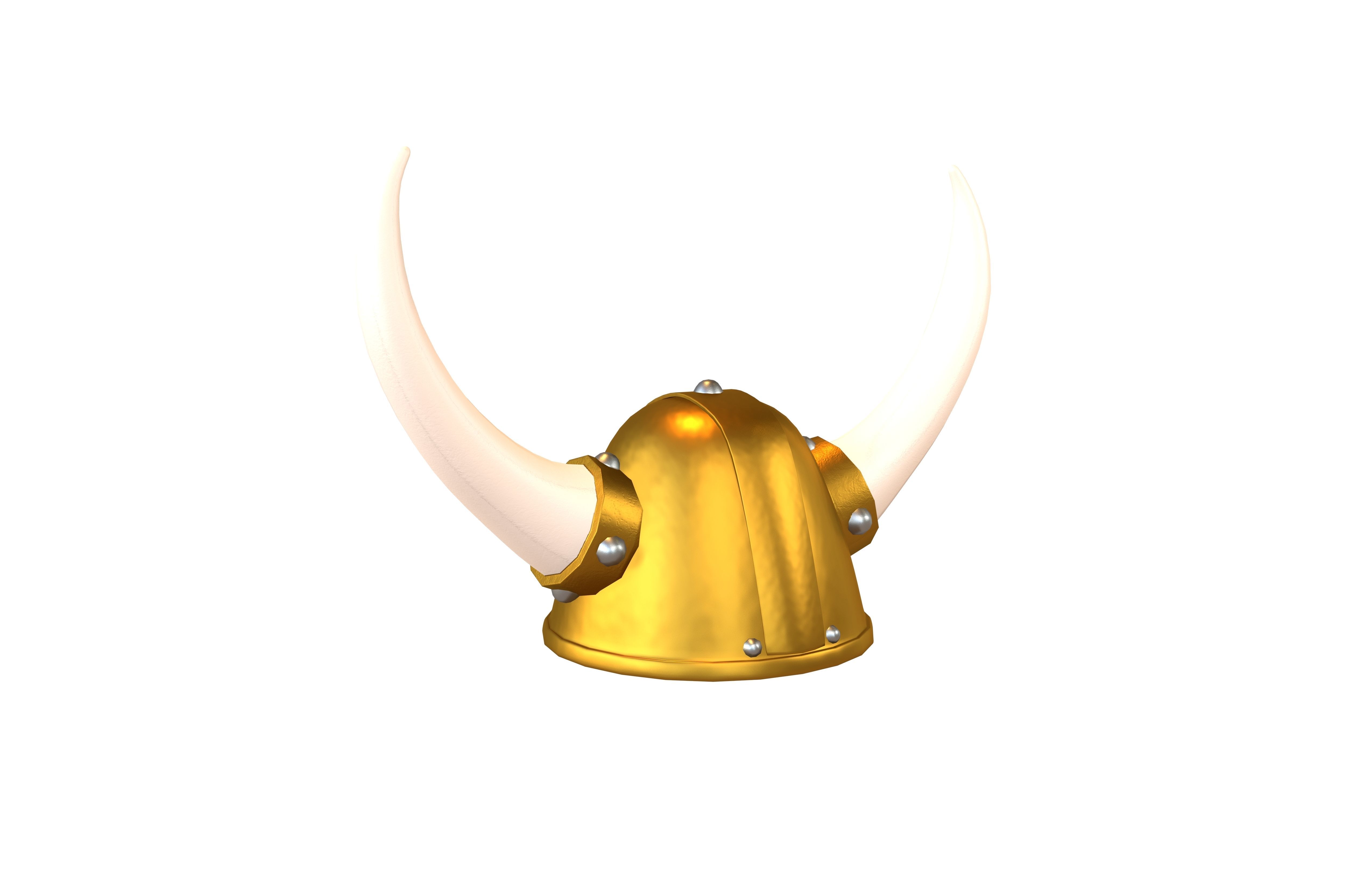 Viking Hat V1 001 Low-poly 3D model_1