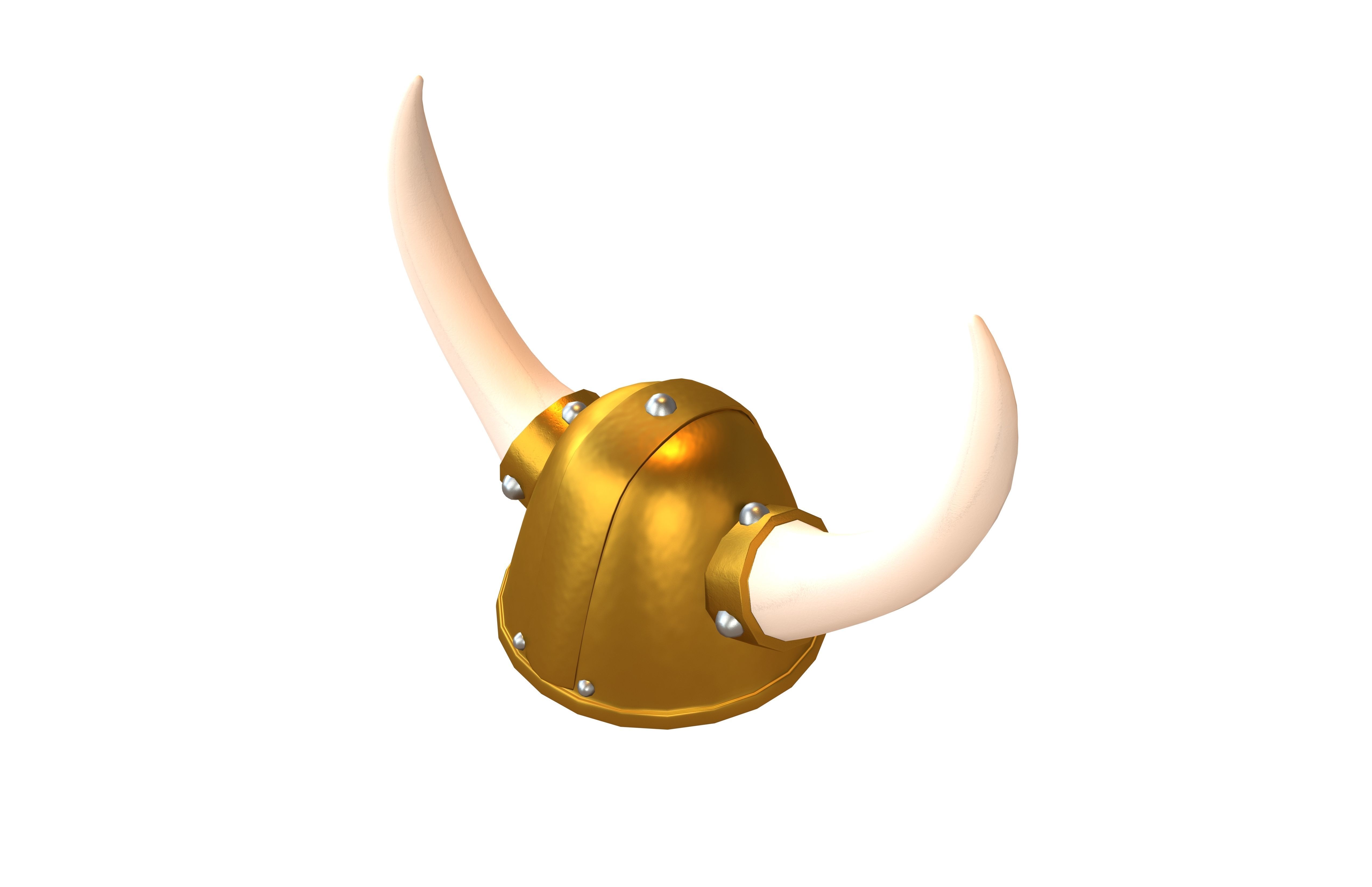 Viking Hat V1 001 Low-poly 3D model_2