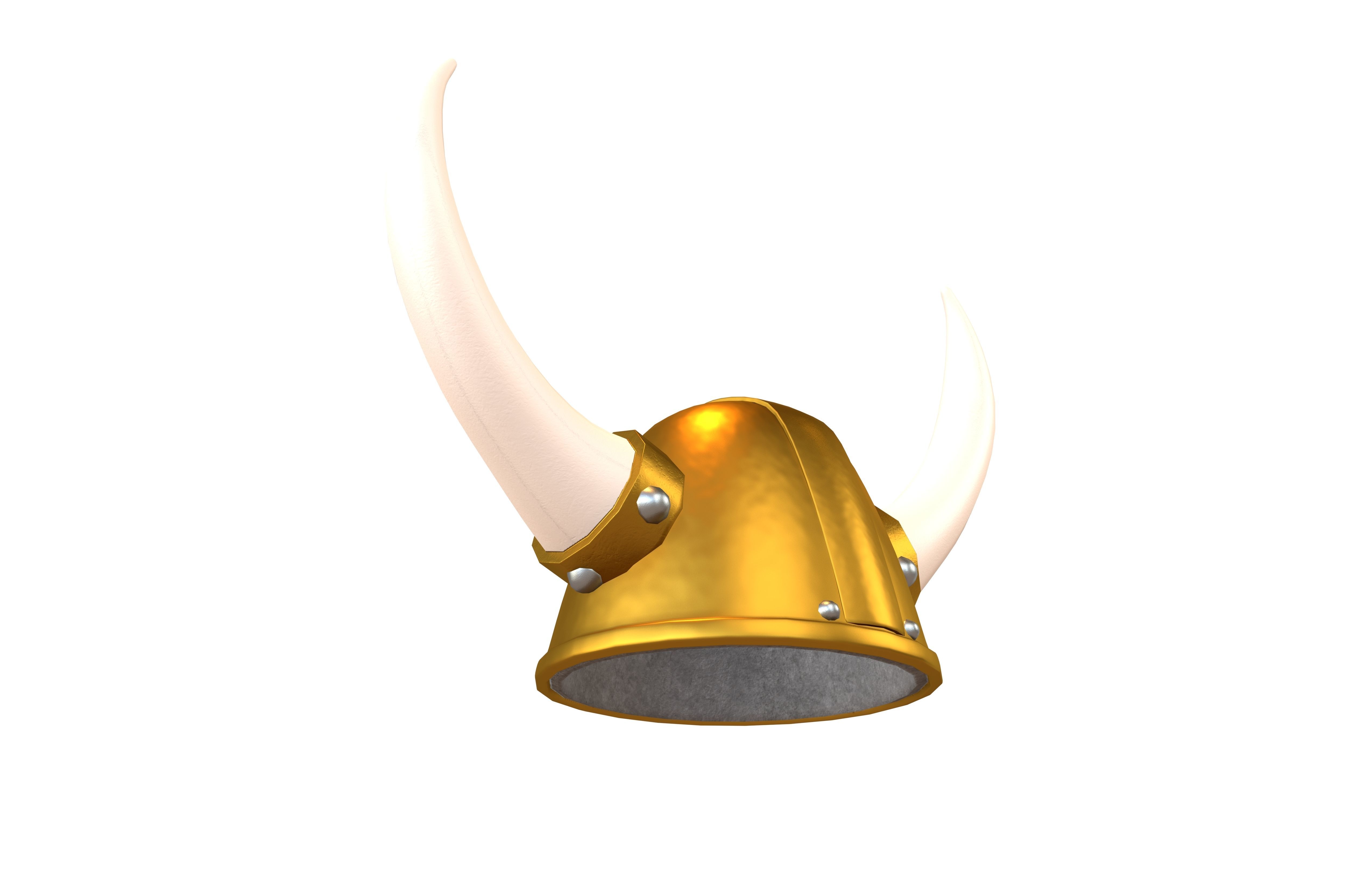 Viking Hat V1 001 Low-poly 3D model_3