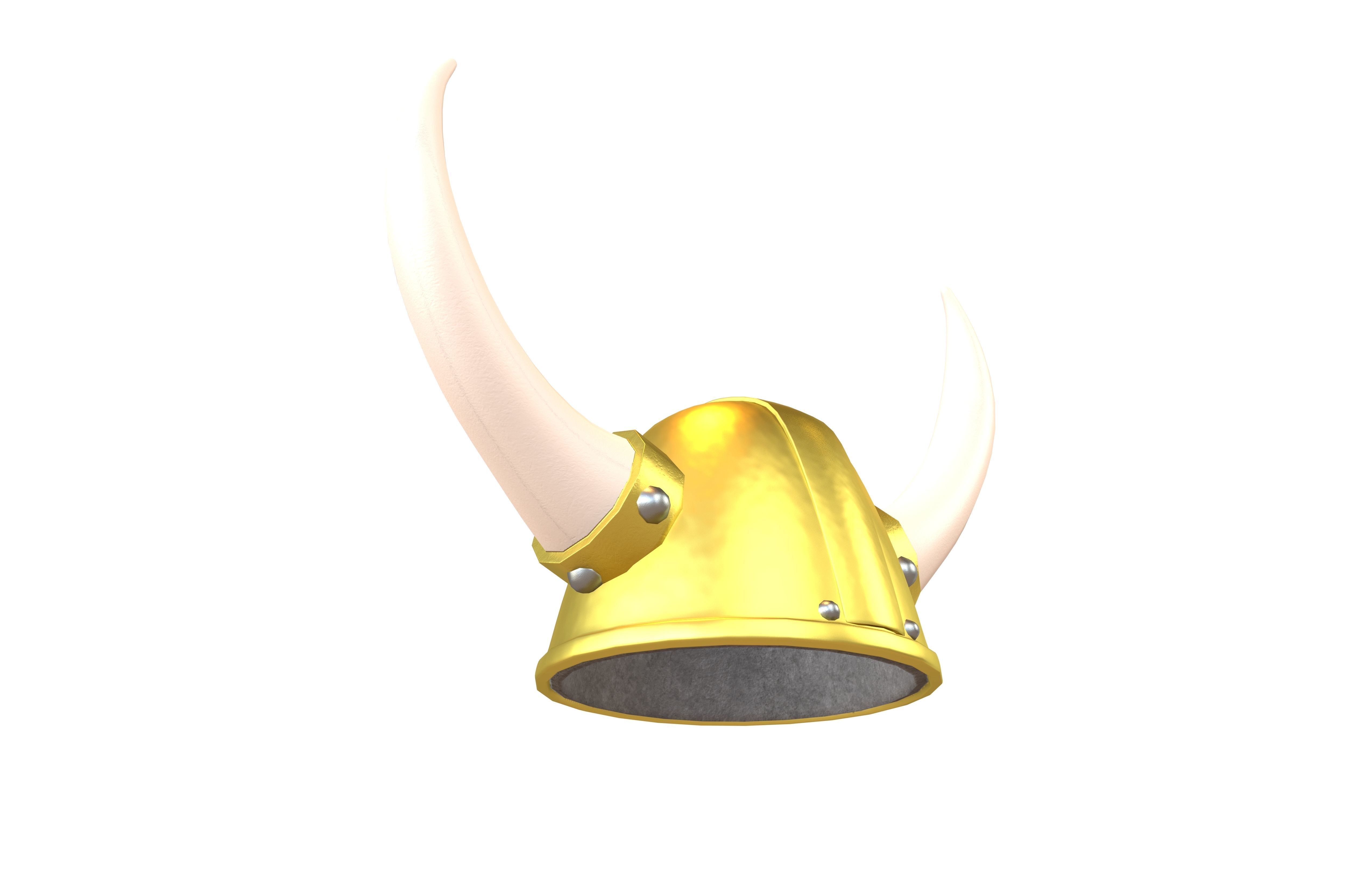 Viking Hat V1 004 Low-poly 3D model_3