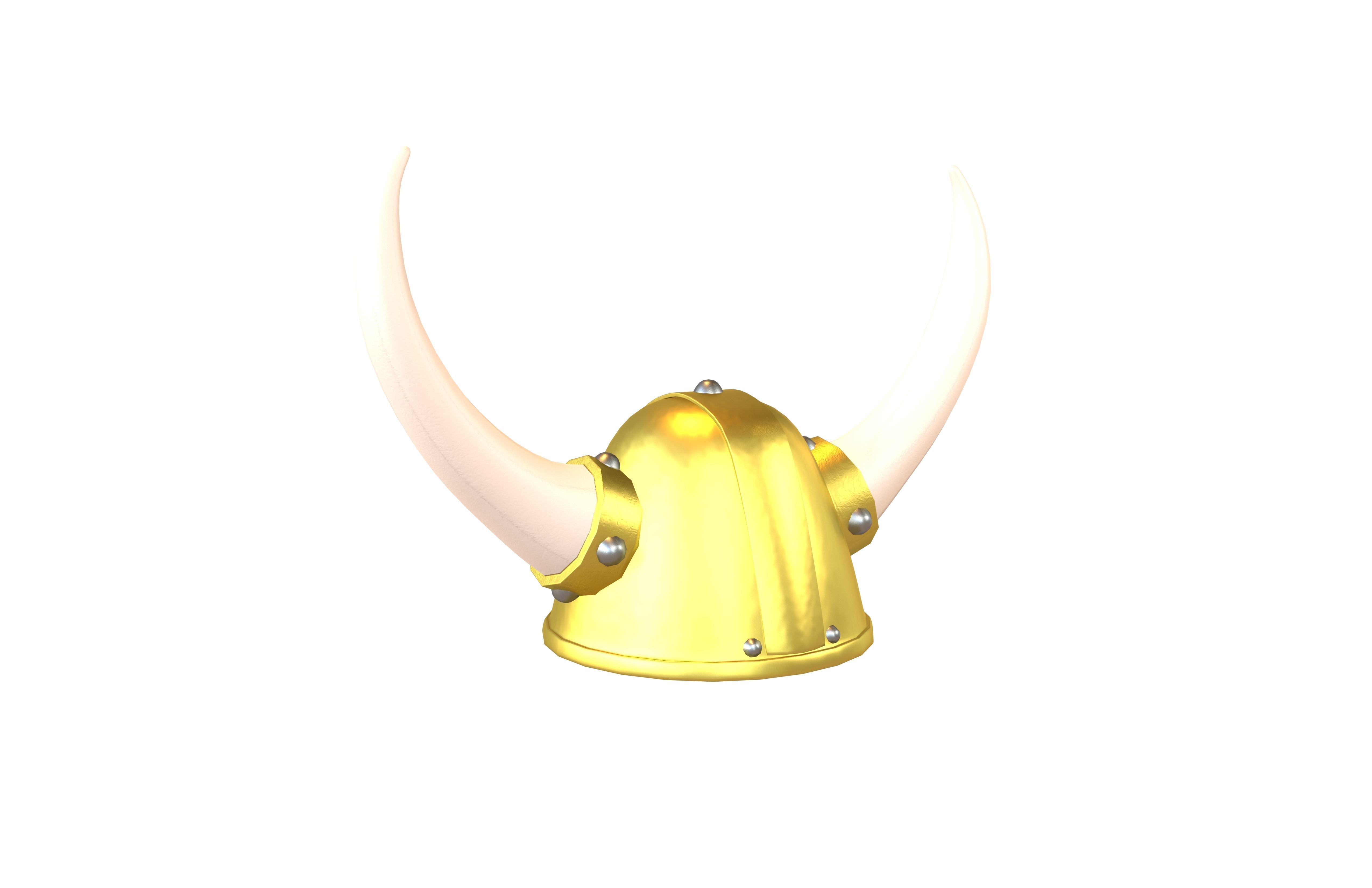 Viking Hat V1 004 Low-poly 3D model_1