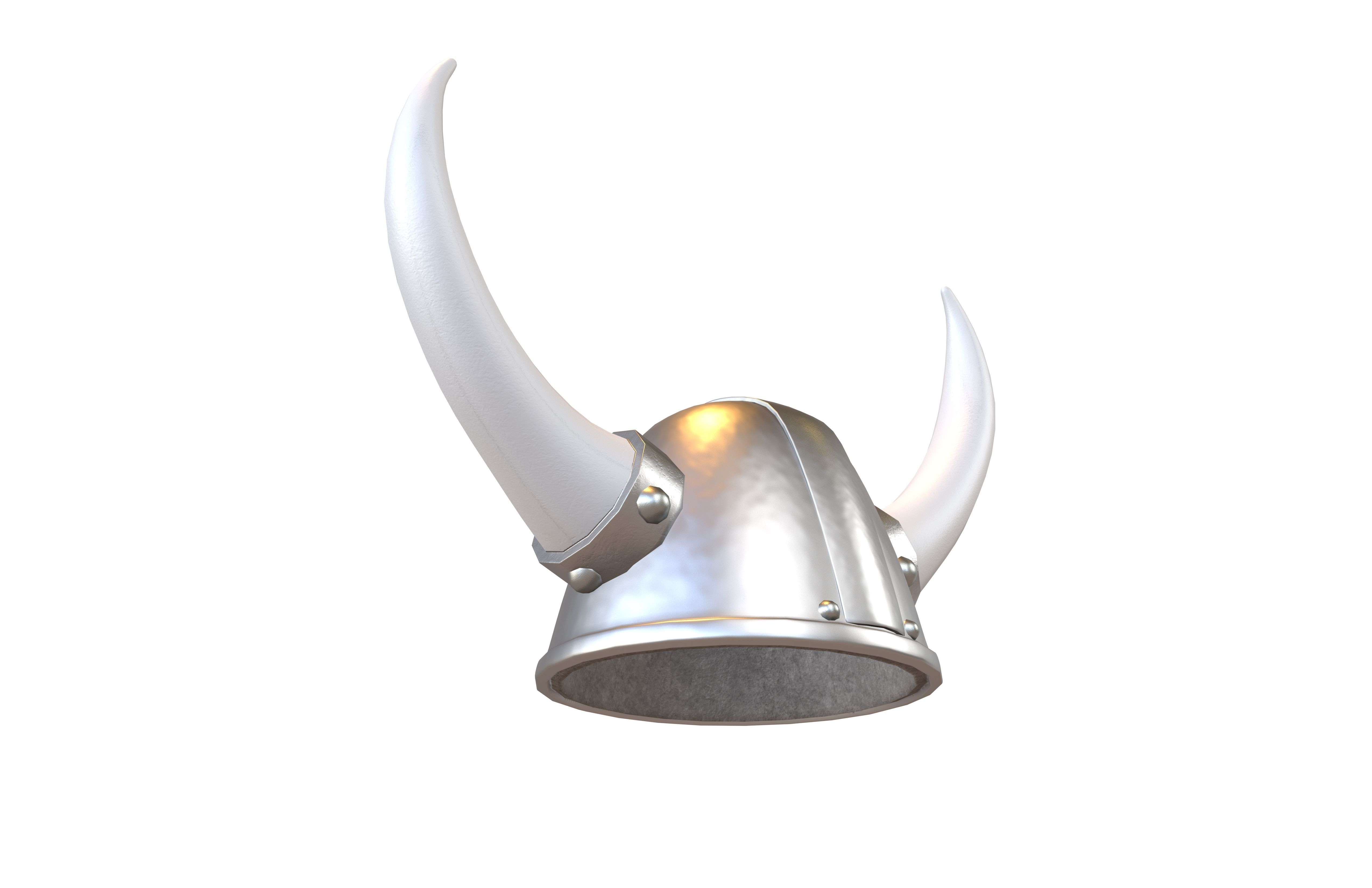 Viking Hat V1 007 Low-poly 3D model_3