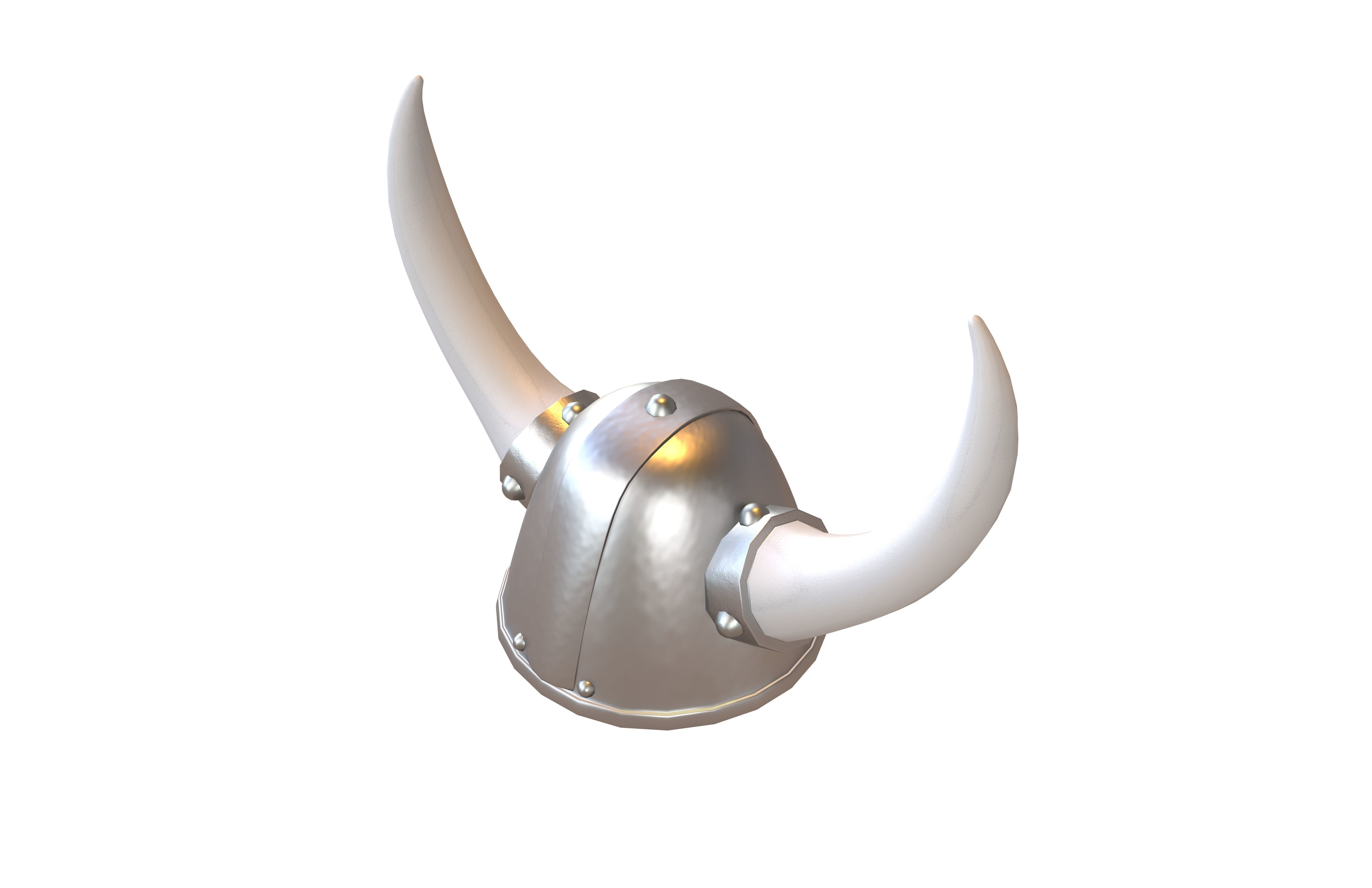 Viking Hat V1 007 Low-poly 3D model_2