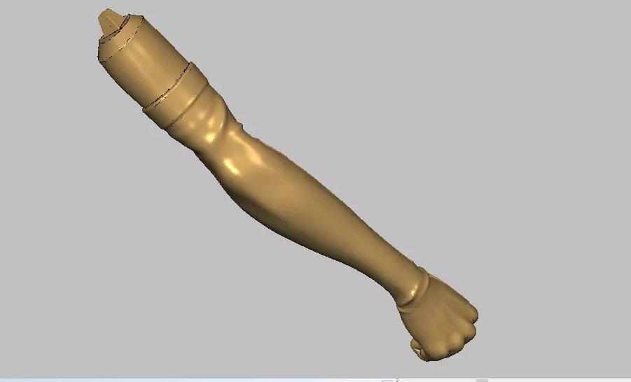 Right arm 3D print model_0