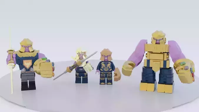Lego Thanos mini pack