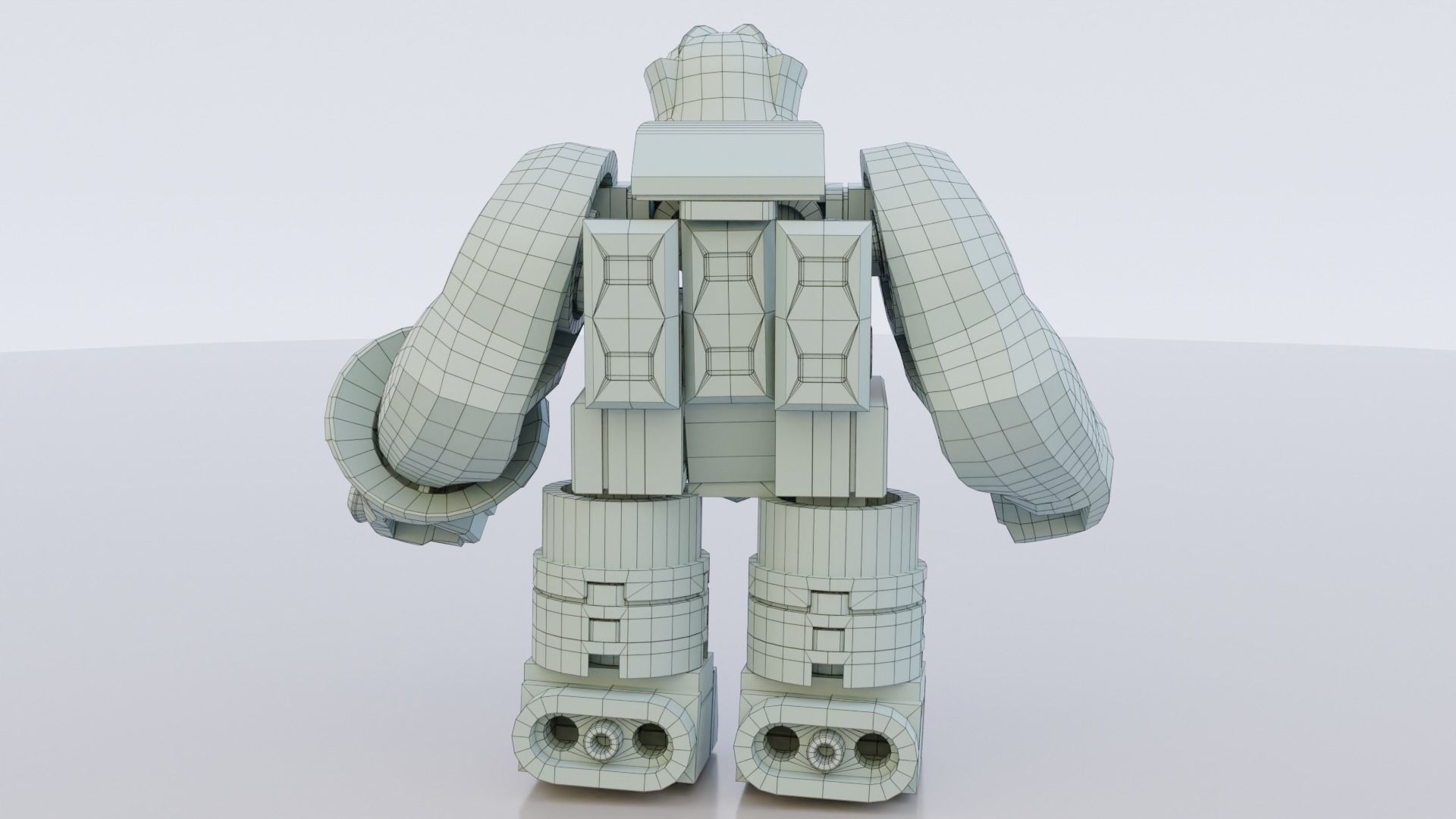 Lego Thanos mini pack 3D model_7