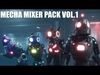 Mecha Mixer Pack Vol 1 Low-poly 3D model_1