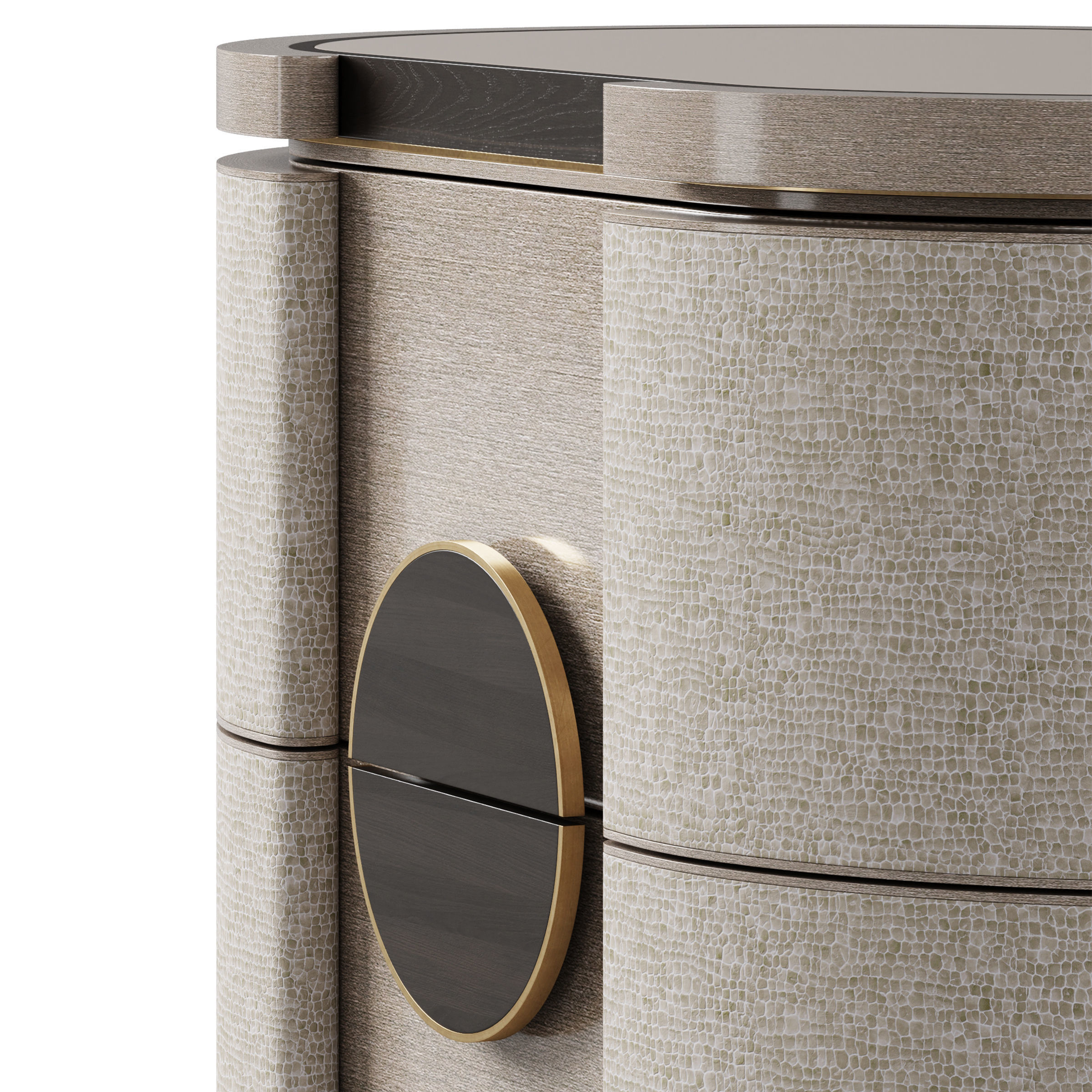 Bedside table NEW ORLEANS by Frato 3D model_3