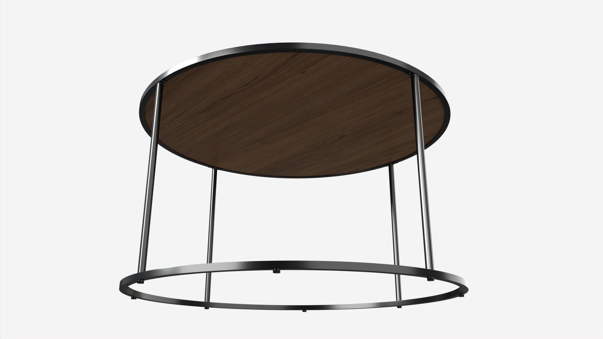 Coffee table Seaford round 3D model_2