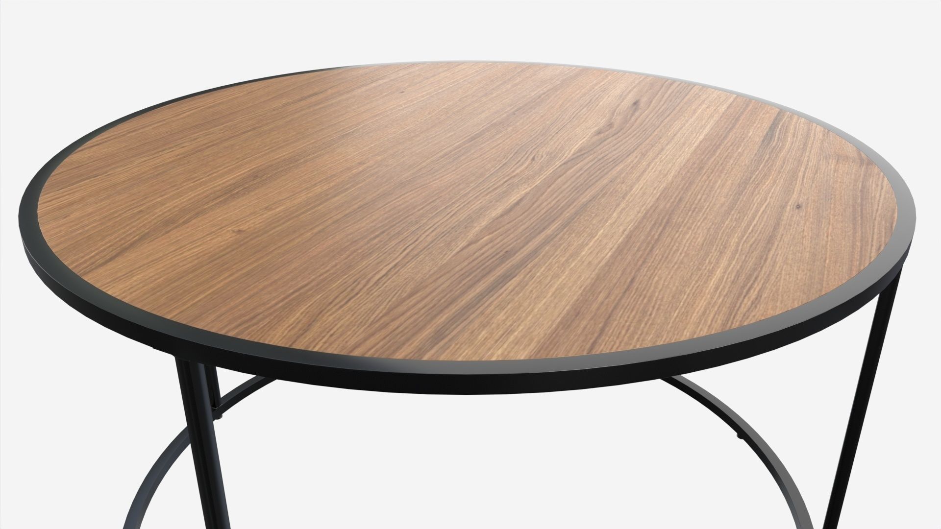 Coffee table Seaford round 3D model_1