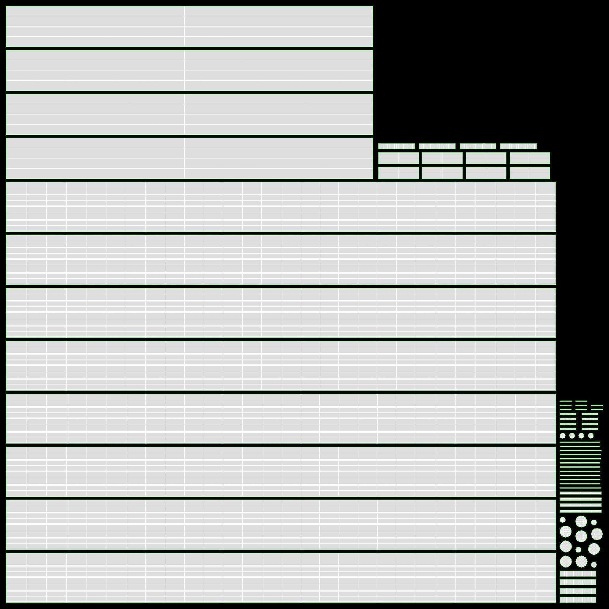 Coffee table Seaford round 3D model_7
