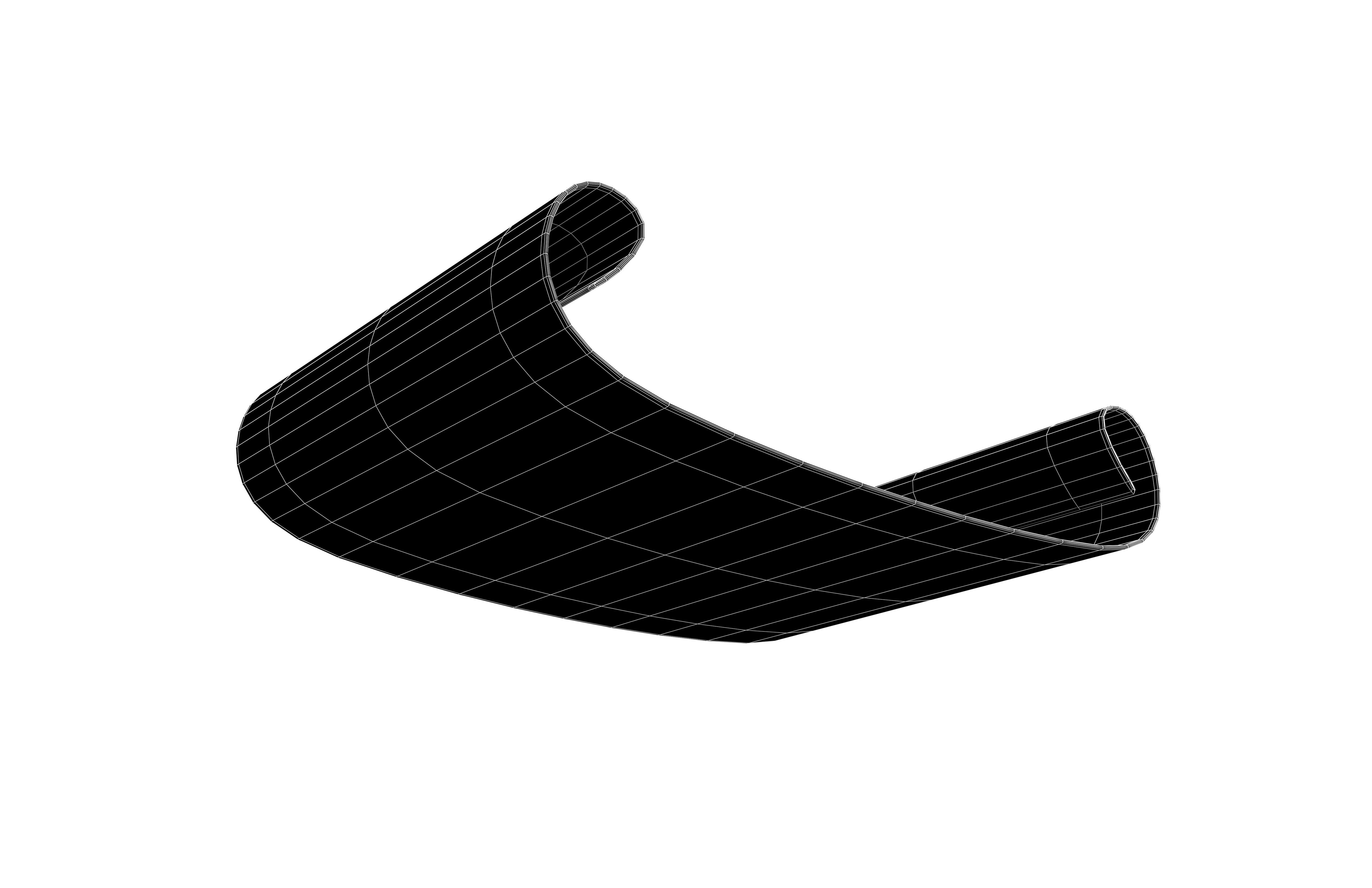 Scroll Paper v1 014 Low-poly 3D model_7