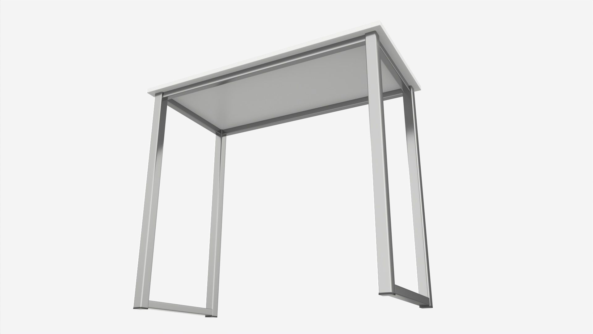 Home Office  Computer Desk 32-Inch 3D model_1