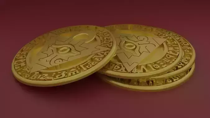 YuGiOh coaster 3D print