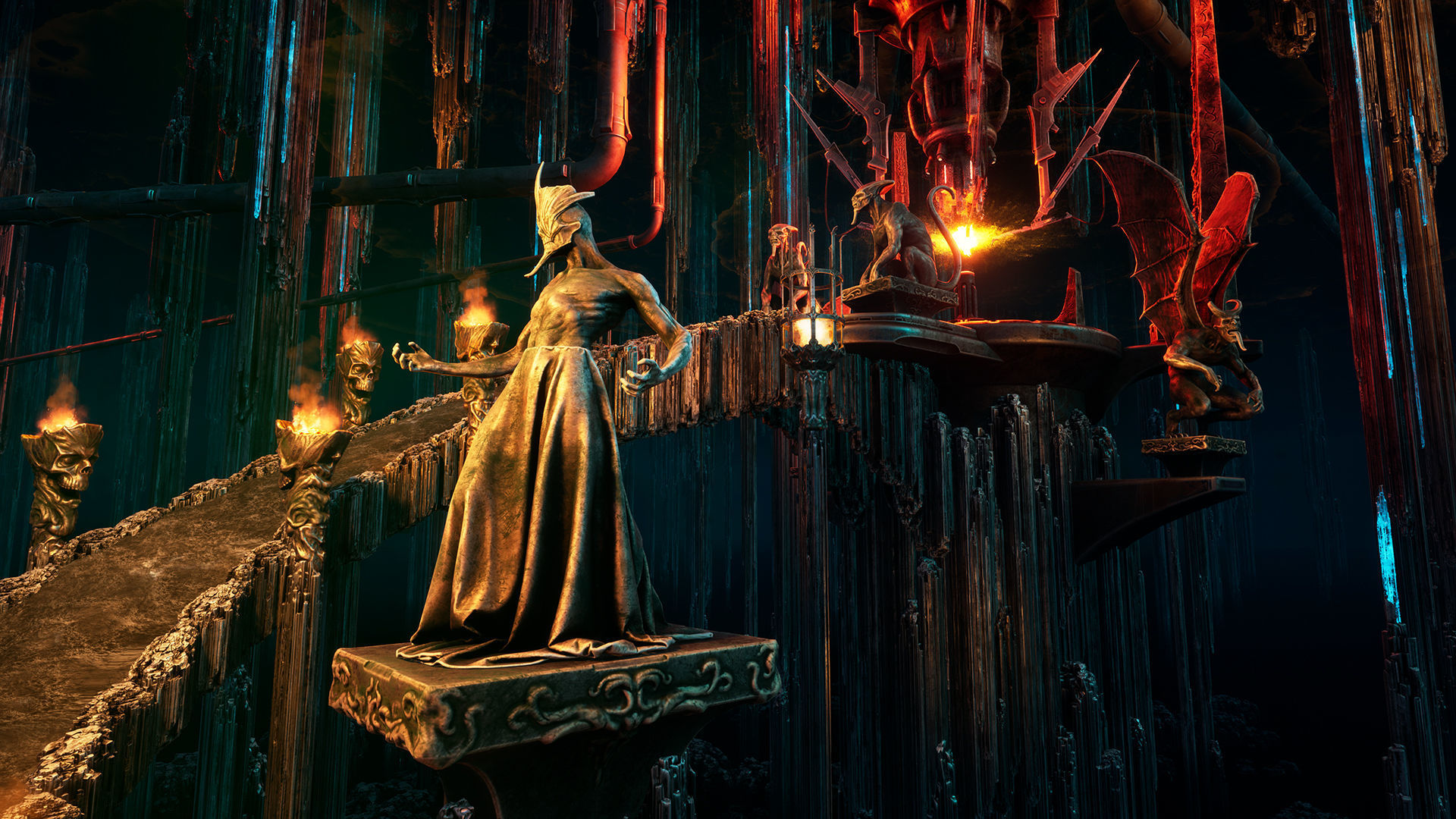 Planet heart Low-poly 3D model_3