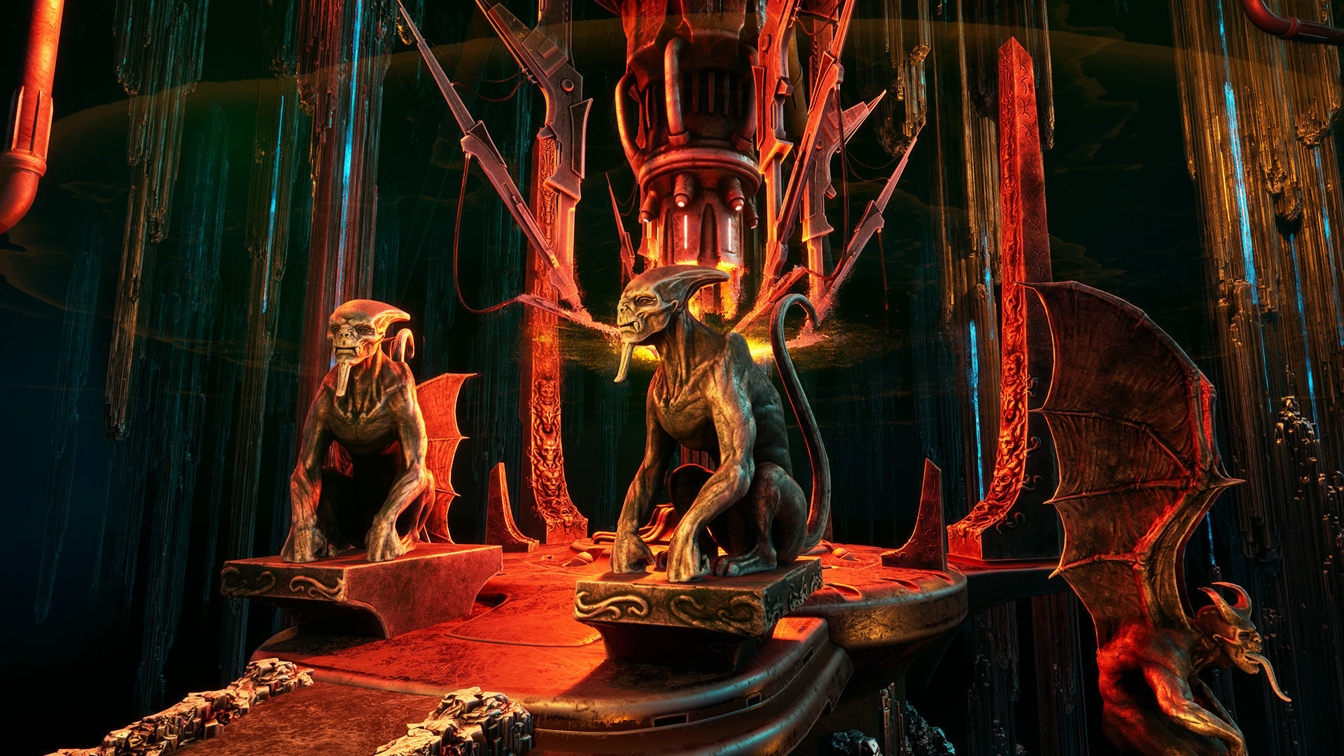 Planet heart Low-poly 3D model_4