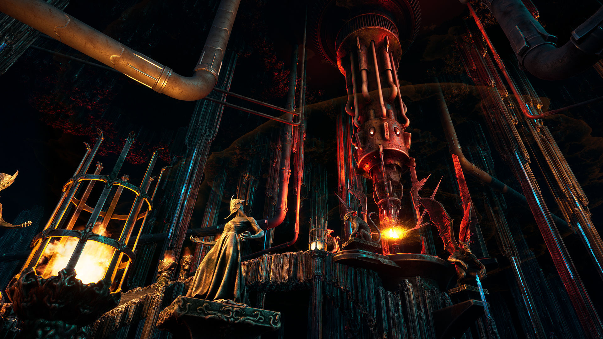 Planet heart Low-poly 3D model_6