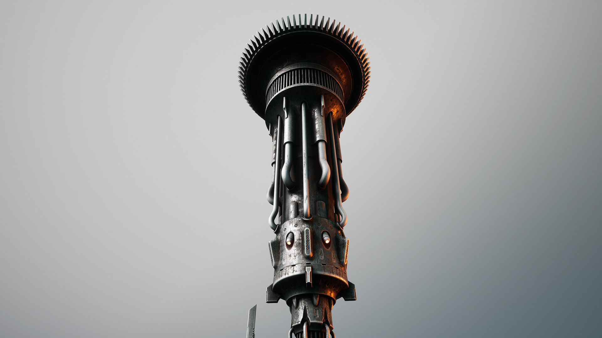 Planet heart Low-poly 3D model_12