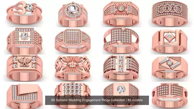 85 Solitaire Wedding Engagement Rings Collection 