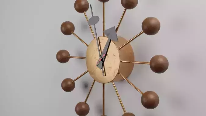 Vintage George Nelson Ball Clock