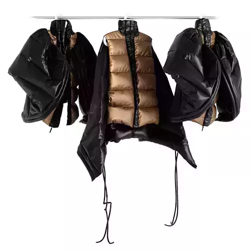 Jacket Moncler Elina on a Hanger