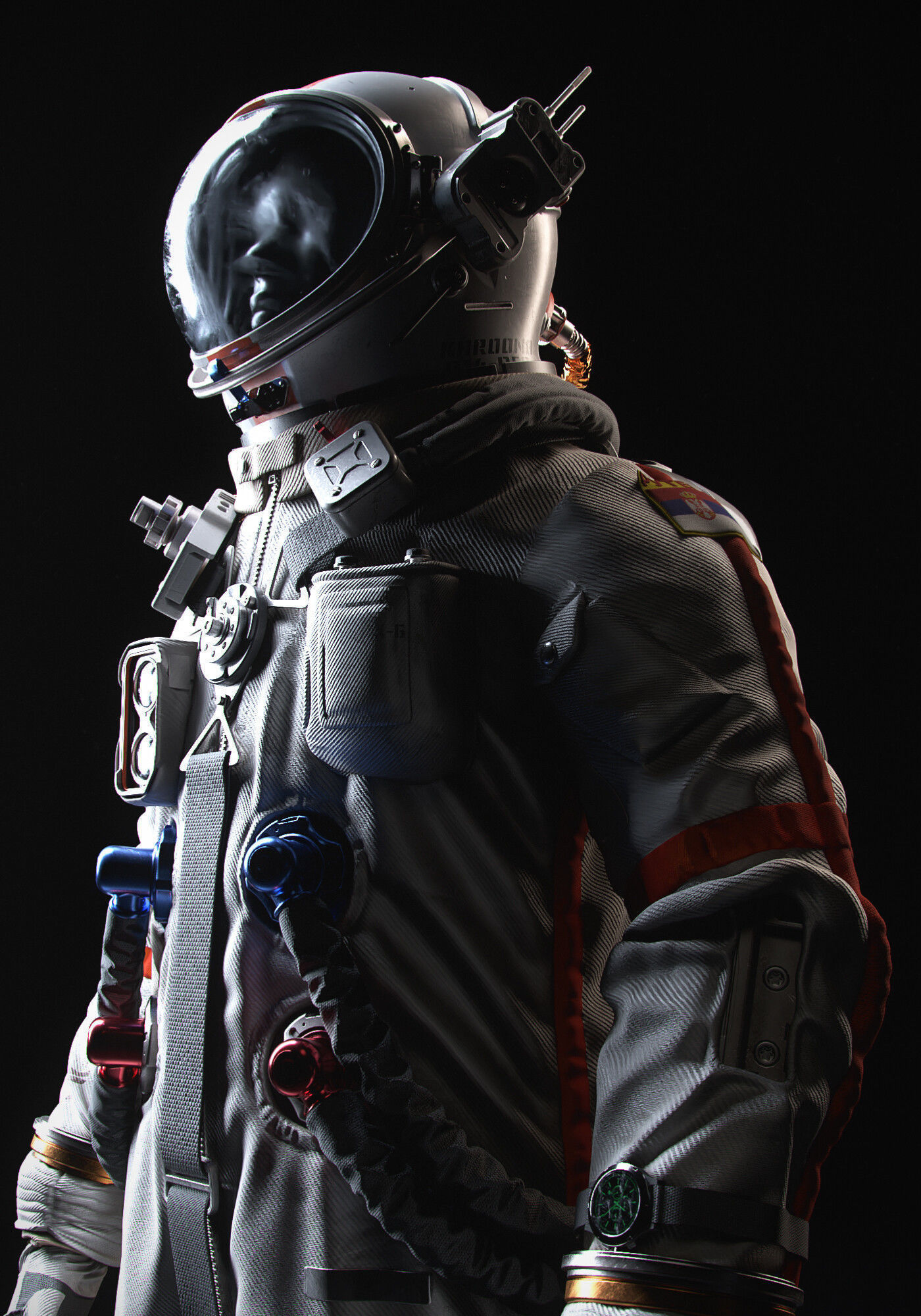 Astronaut -Orel Blender Files 3D model_3