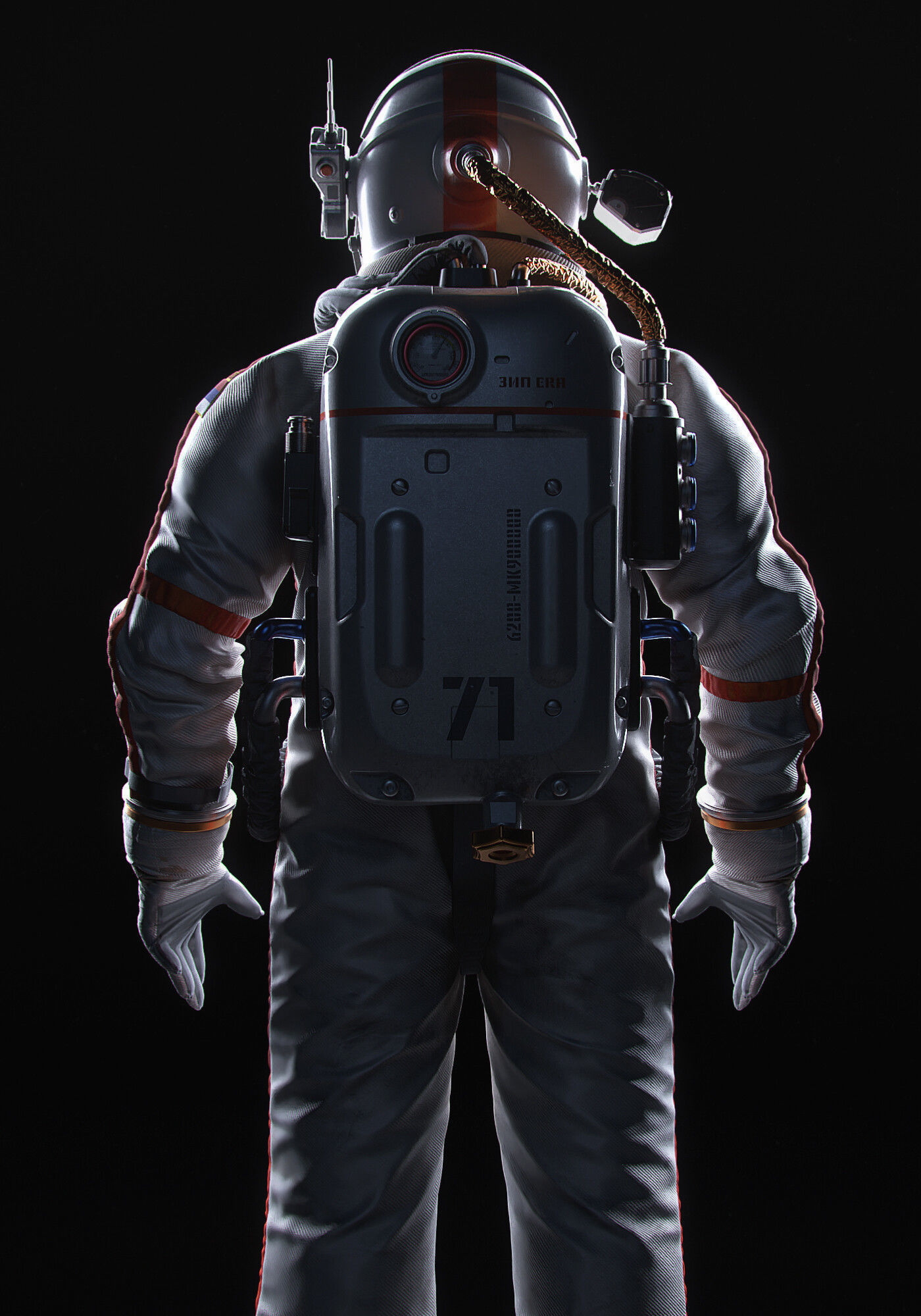 Astronaut -Orel Blender Files 3D model_6