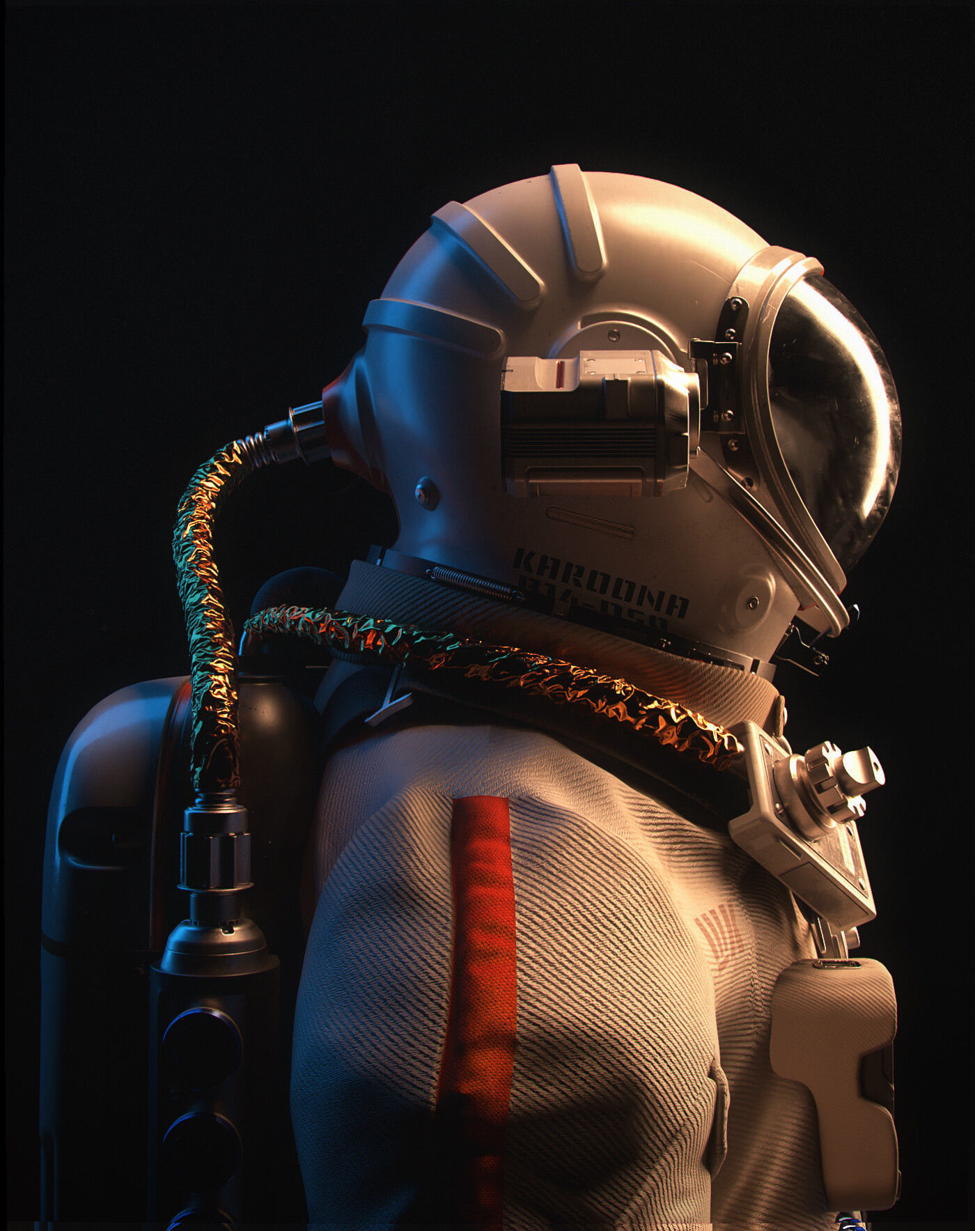 Astronaut -Orel Blender Files 3D model_8