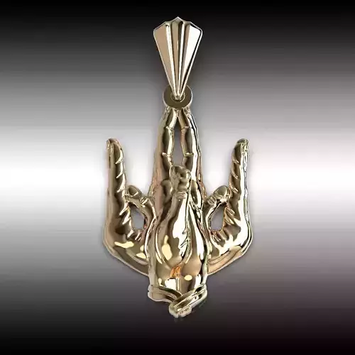 Pendant Ukraine Trident