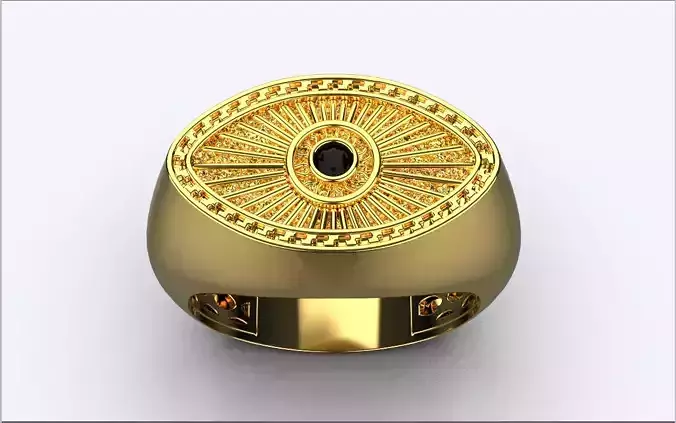 male signet ring eyes