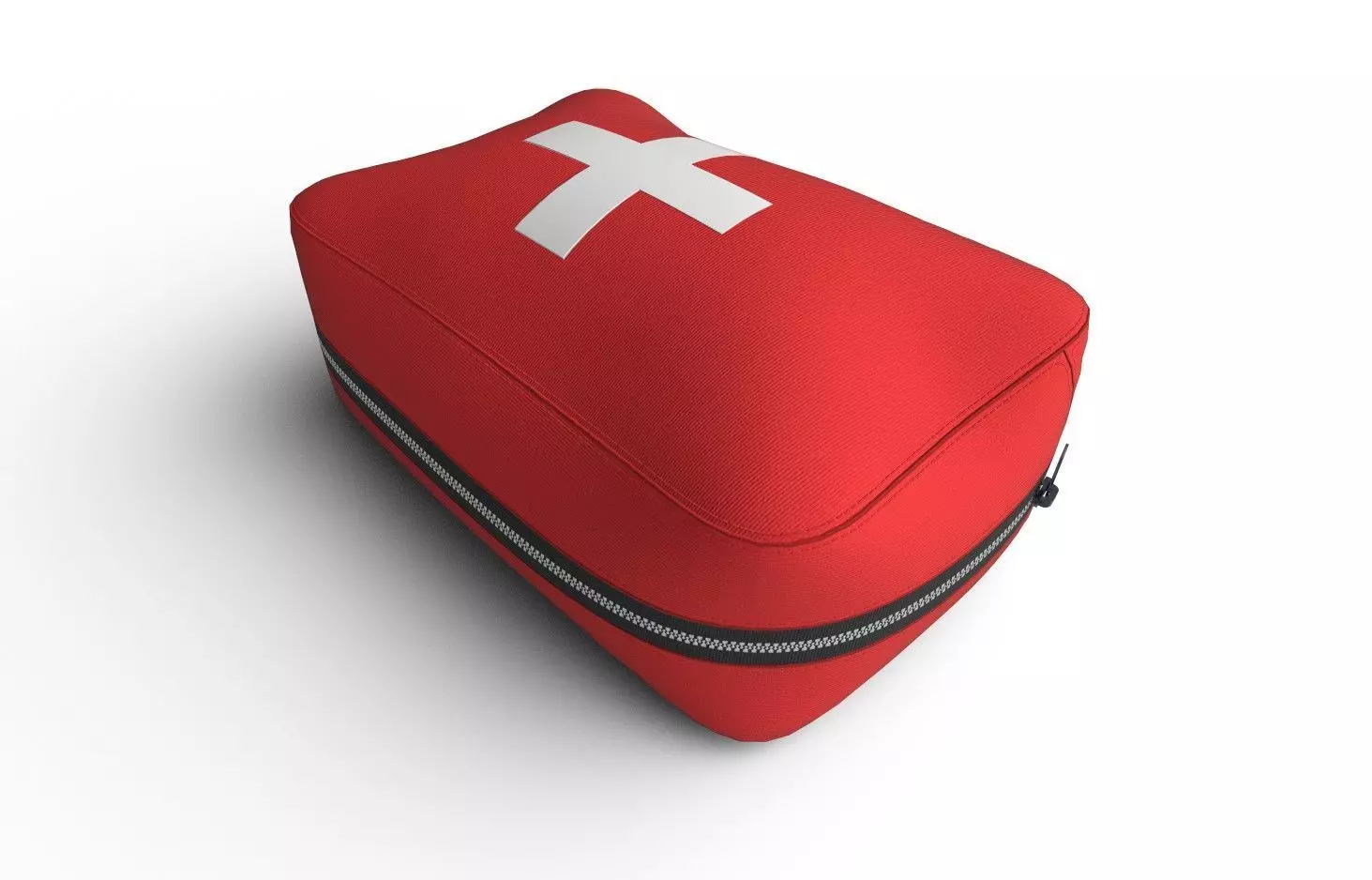 First Aid Bag M02 Low-poly 3D model_0