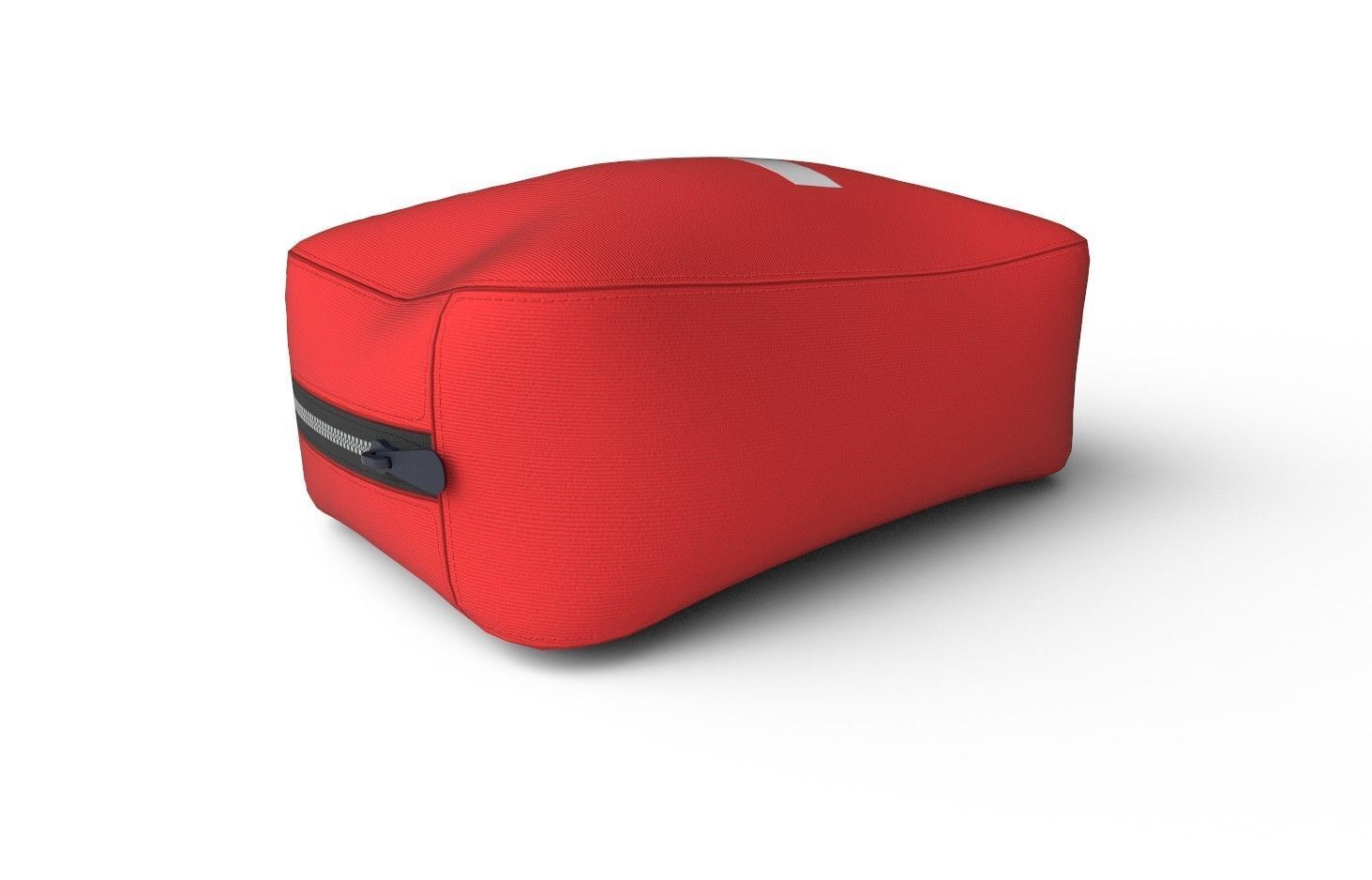 First Aid Bag M02 Low-poly 3D model_9