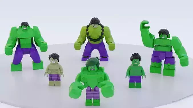 Lego Hulk mini pack