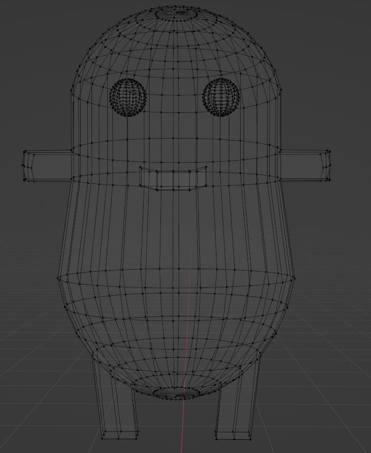 Snowman Vrchat 3D Model Low-poly 3D model_5