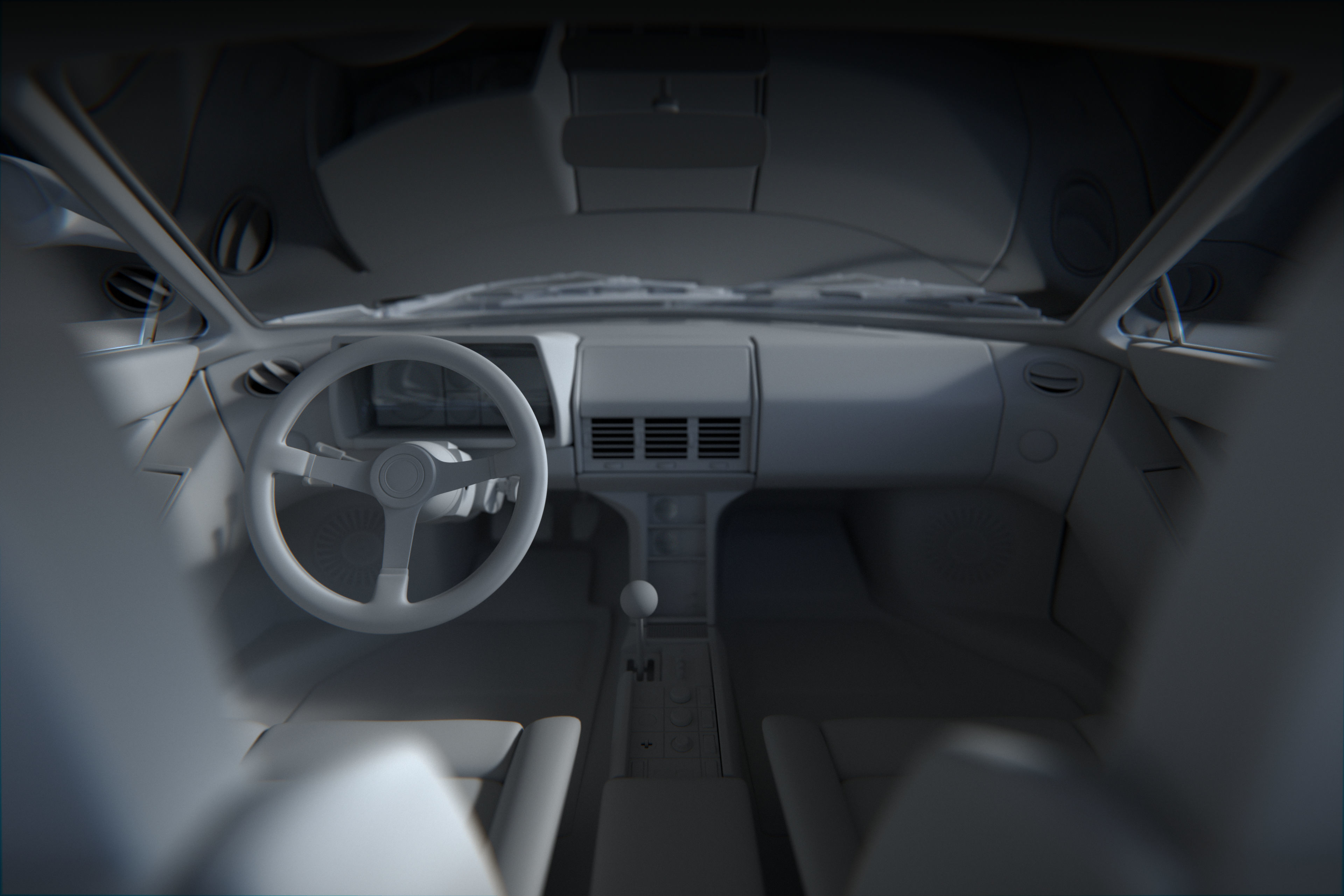 Ferrari Testarossa  3D model_4