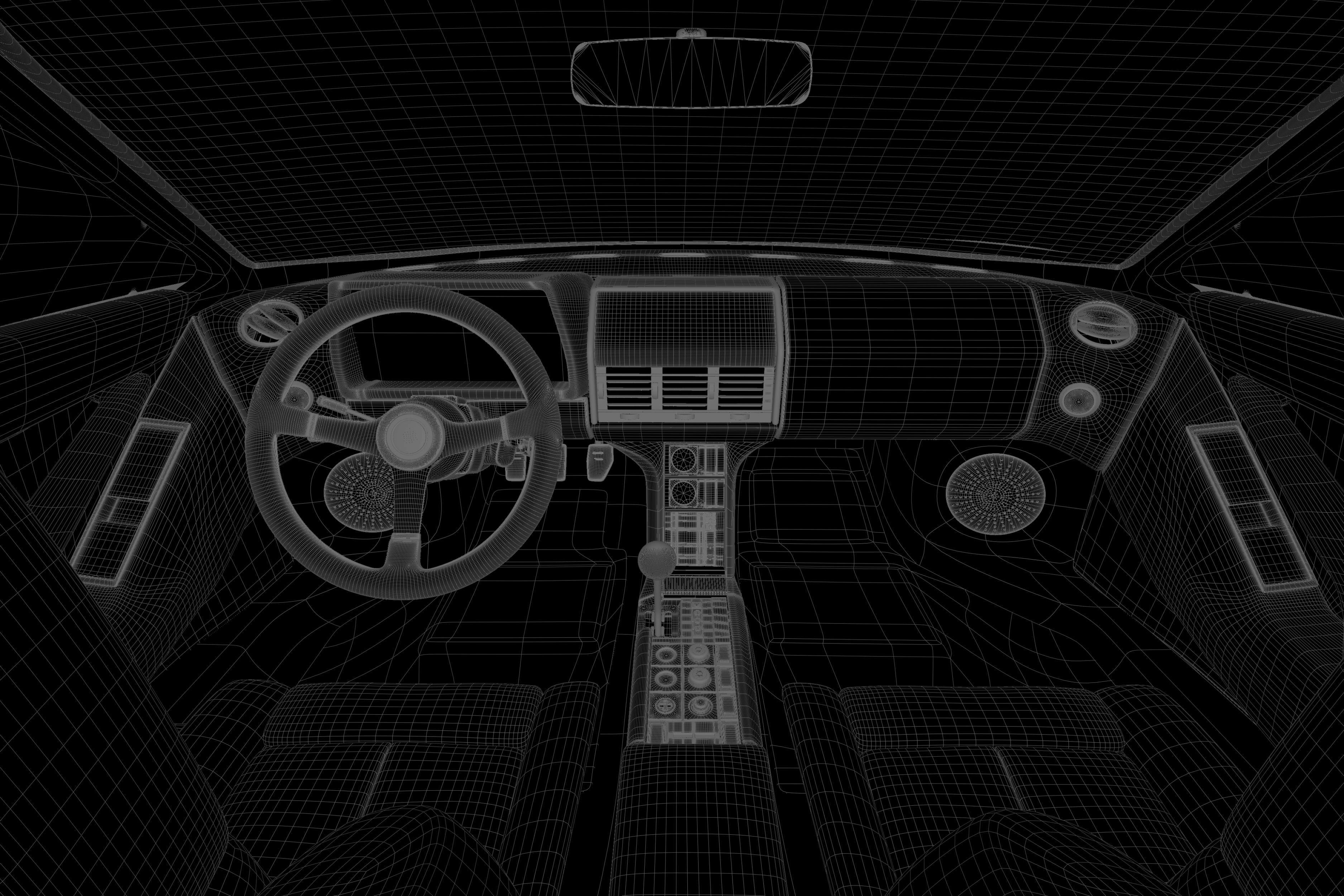 Ferrari Testarossa  3D model_6