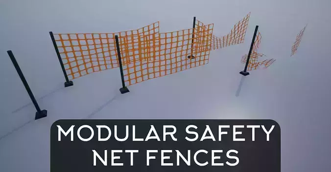 Modular Safety Net Fences