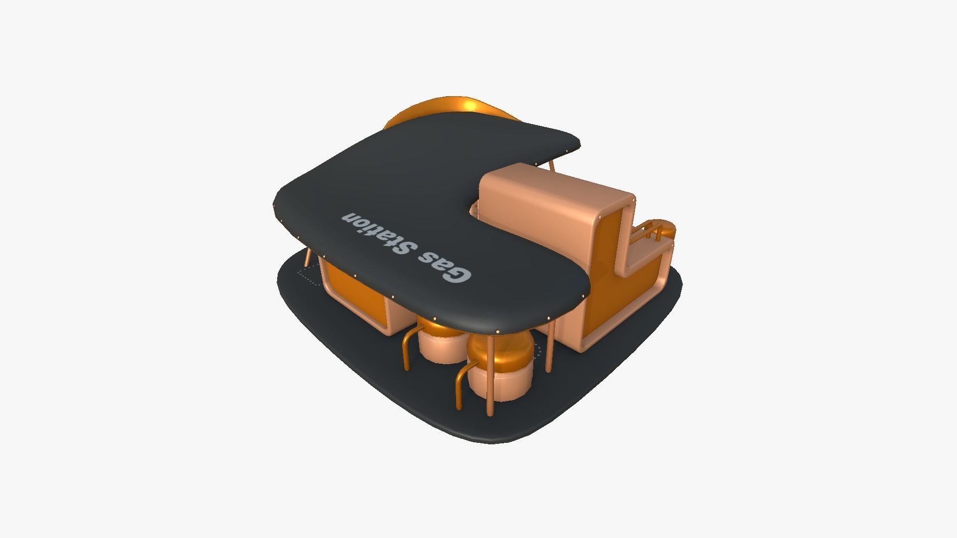 10 SciFi Gas Stations A Collection - Sci Fi Exterior Design _70