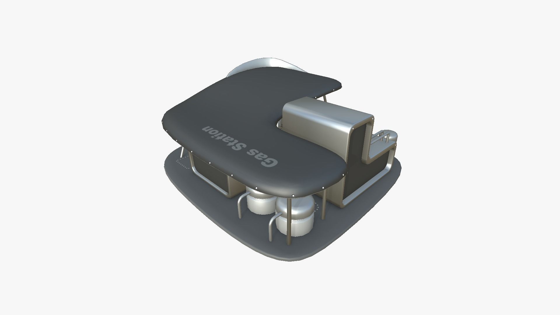 10 SciFi Gas Stations A Collection - Sci Fi Exterior Design _26