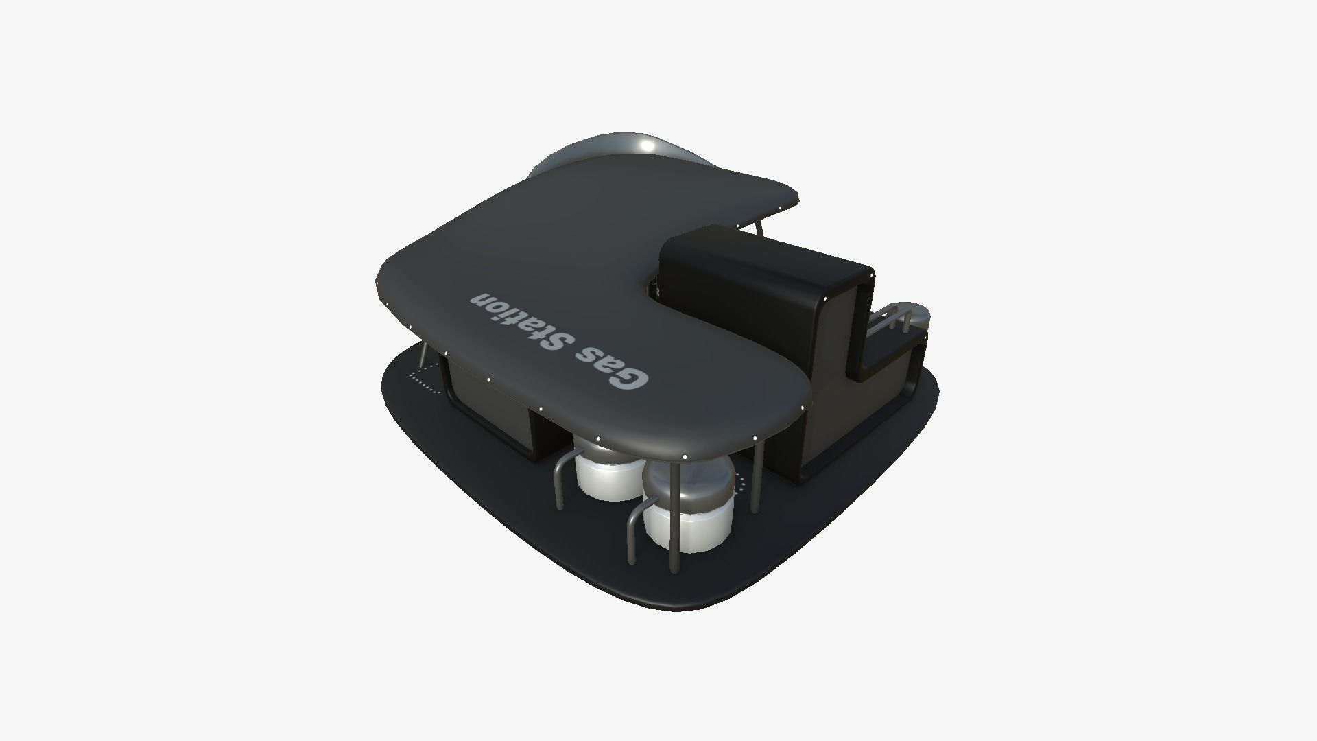 10 SciFi Gas Stations A Collection - Sci Fi Exterior Design _32