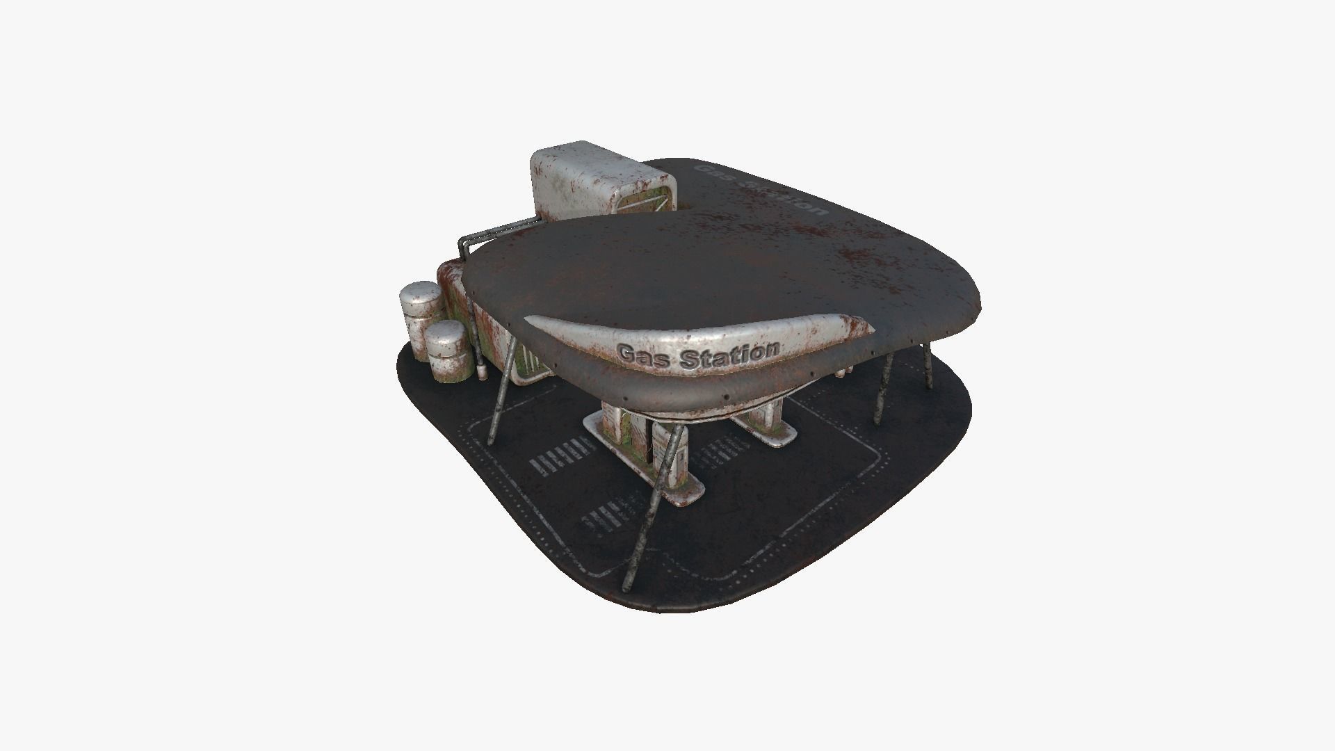 10 SciFi Gas Stations A Collection - Sci Fi Exterior Design _52