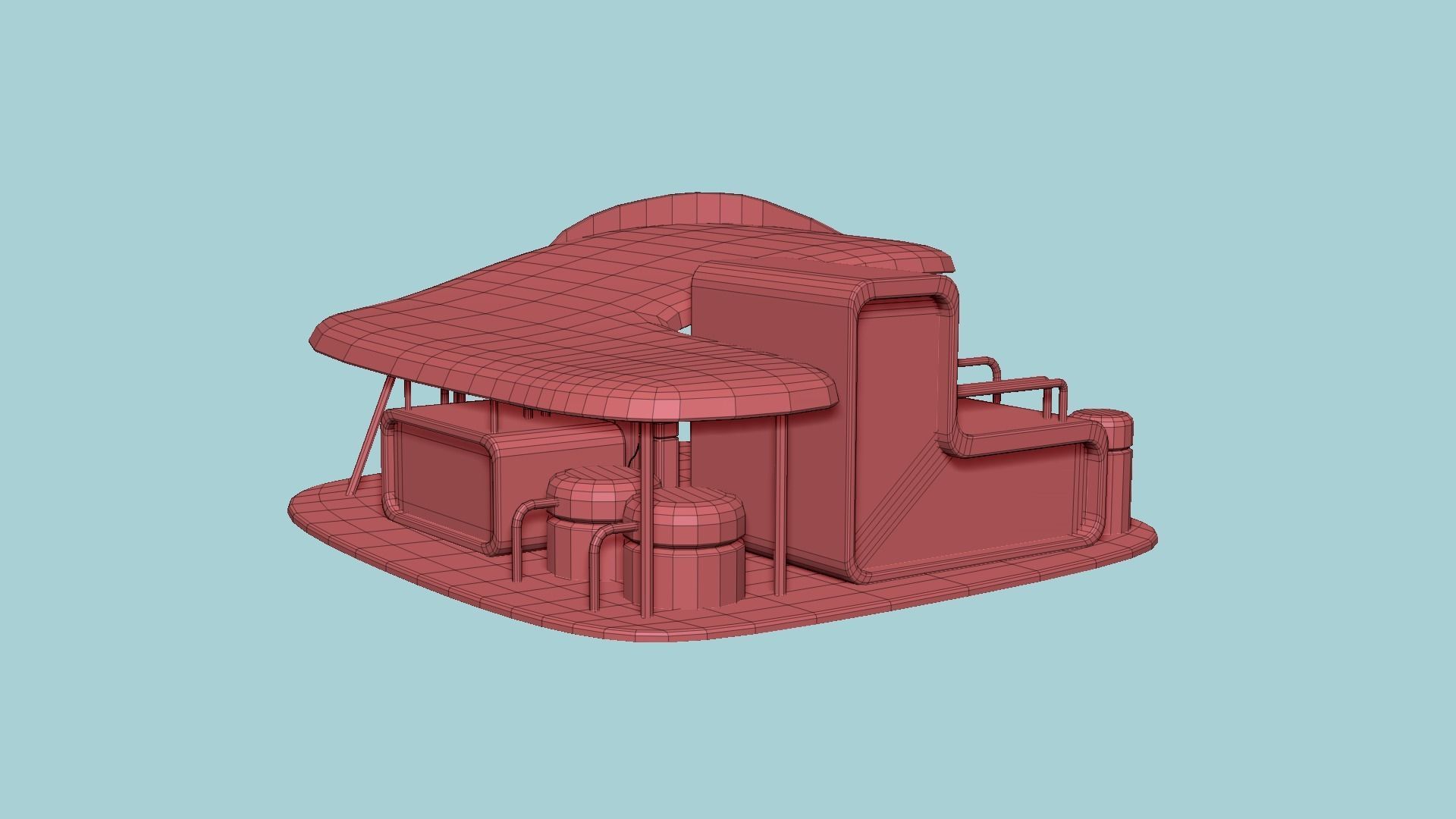 10 SciFi Gas Stations A Collection - Sci Fi Exterior Design _23