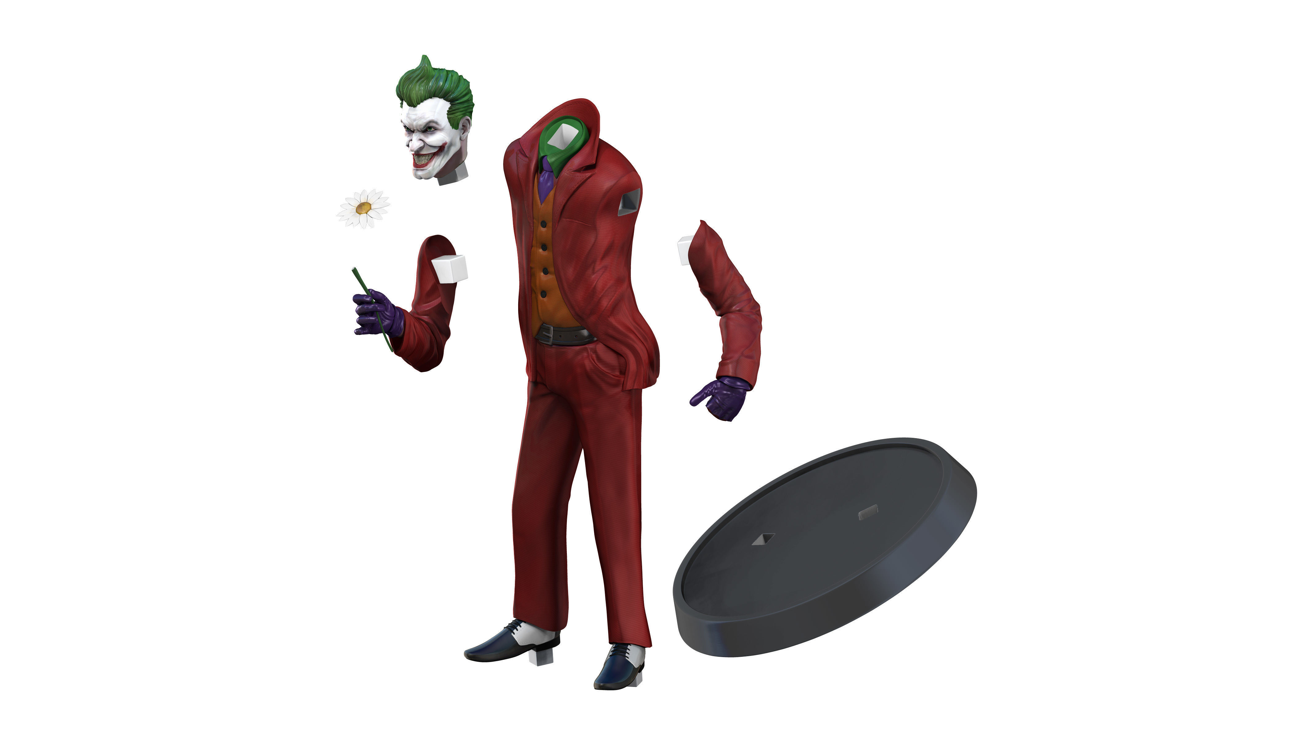 Joker Batman 3D print Model 3D print model_7