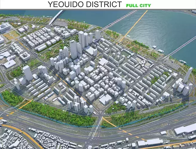 Yeouido District Seoul South Korea