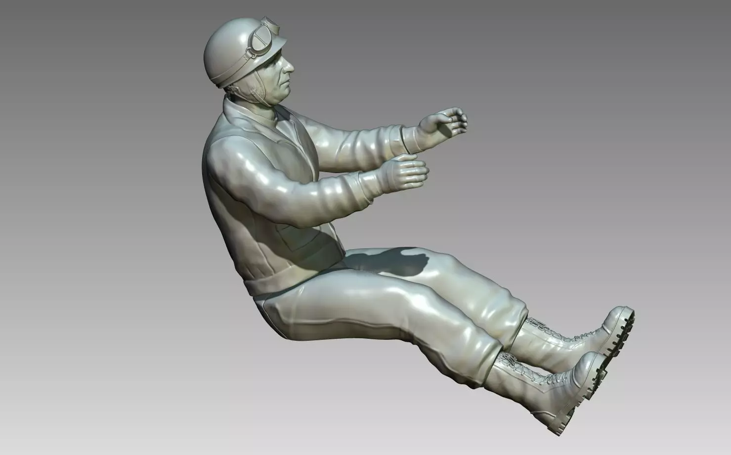 Fangio Racer 3D print model_0